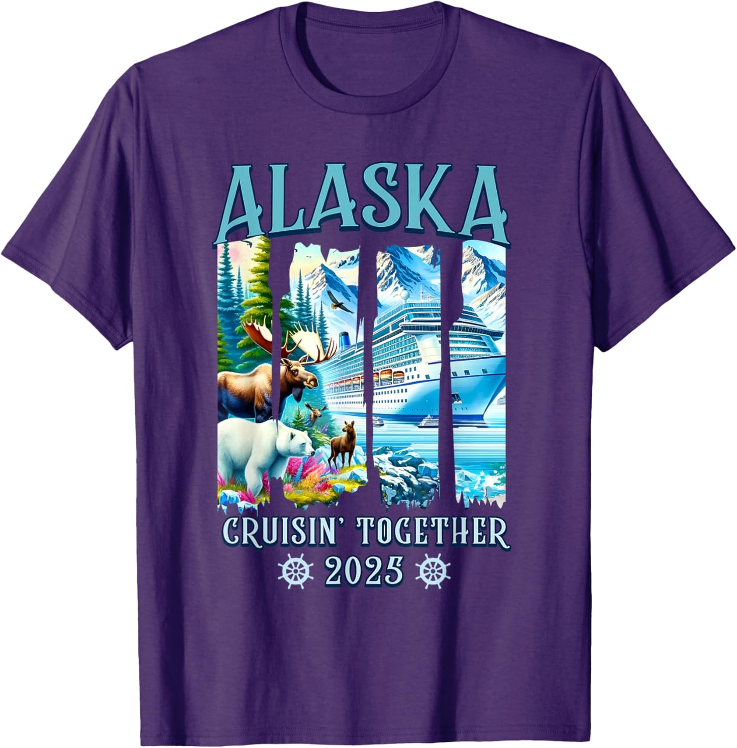 Alaska Cruising Together 2025 Matching Family Friends Group