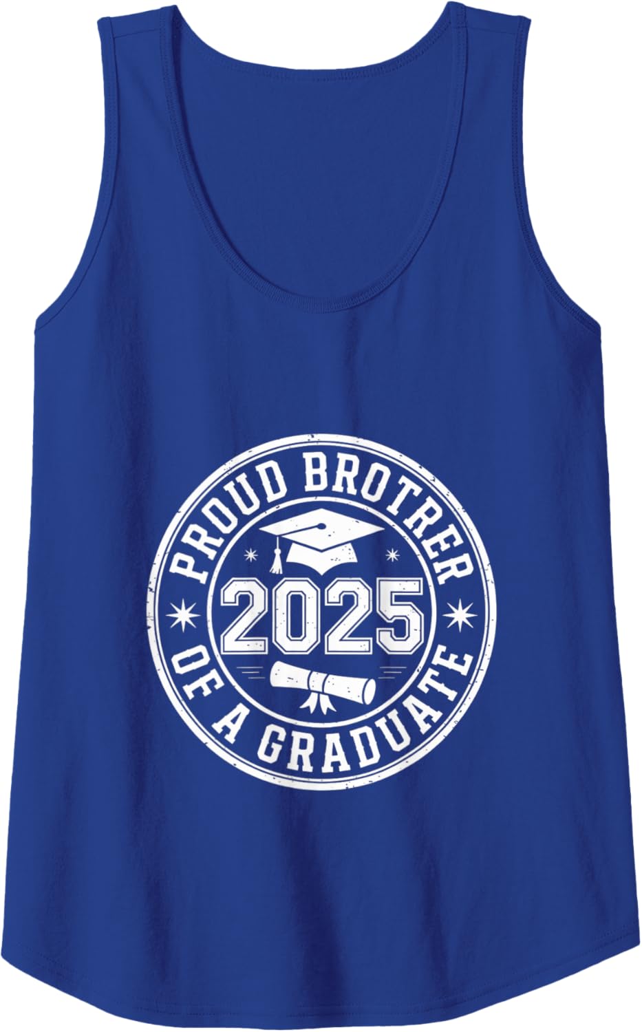 2025 Graduation Proud Brother Supportive Family Art Tank Top