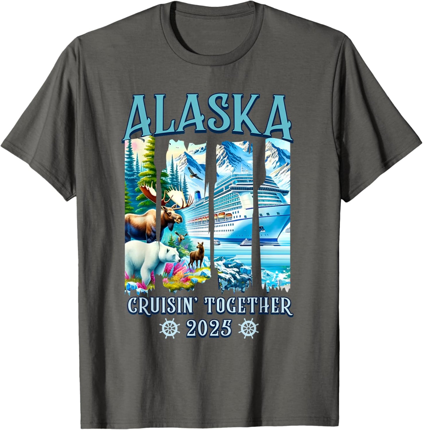Alaska Cruising Together 2025 Matching Family Friends Group