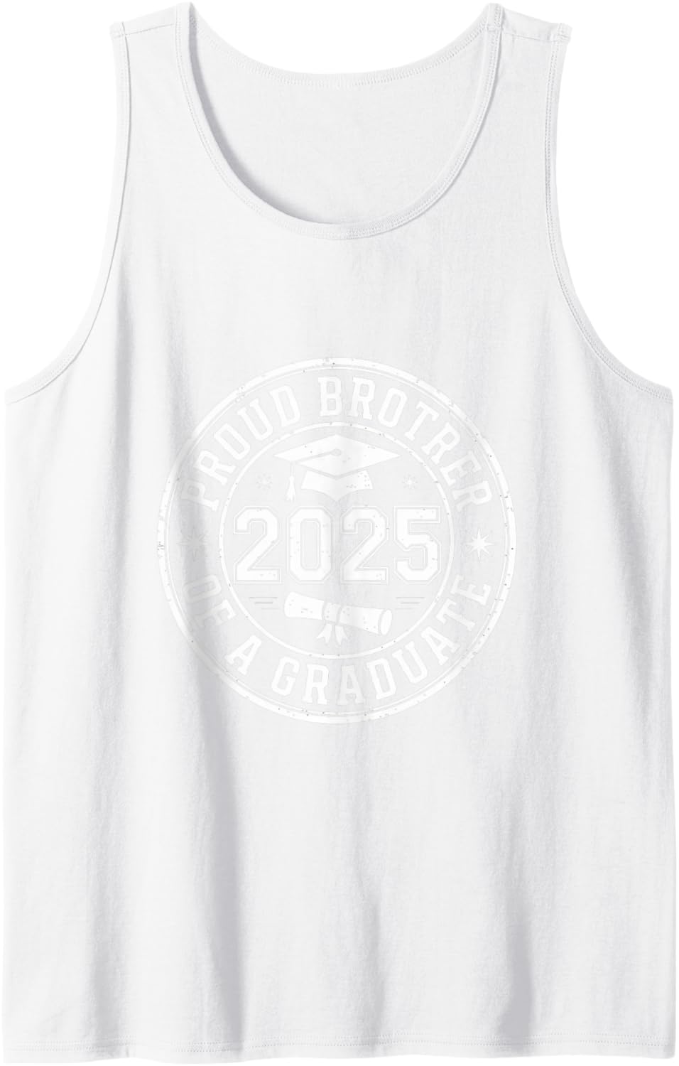 2025 Graduation Proud Brother Supportive Family Art Tank Top
