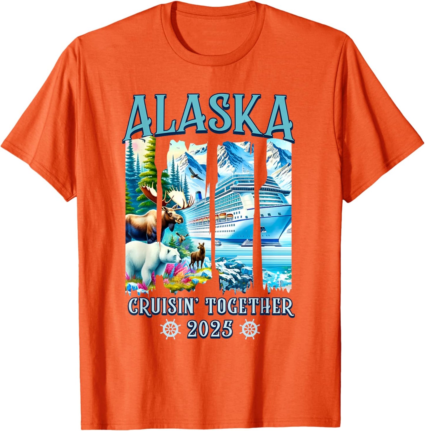 Alaska Cruising Together 2025 Matching Family Friends Group