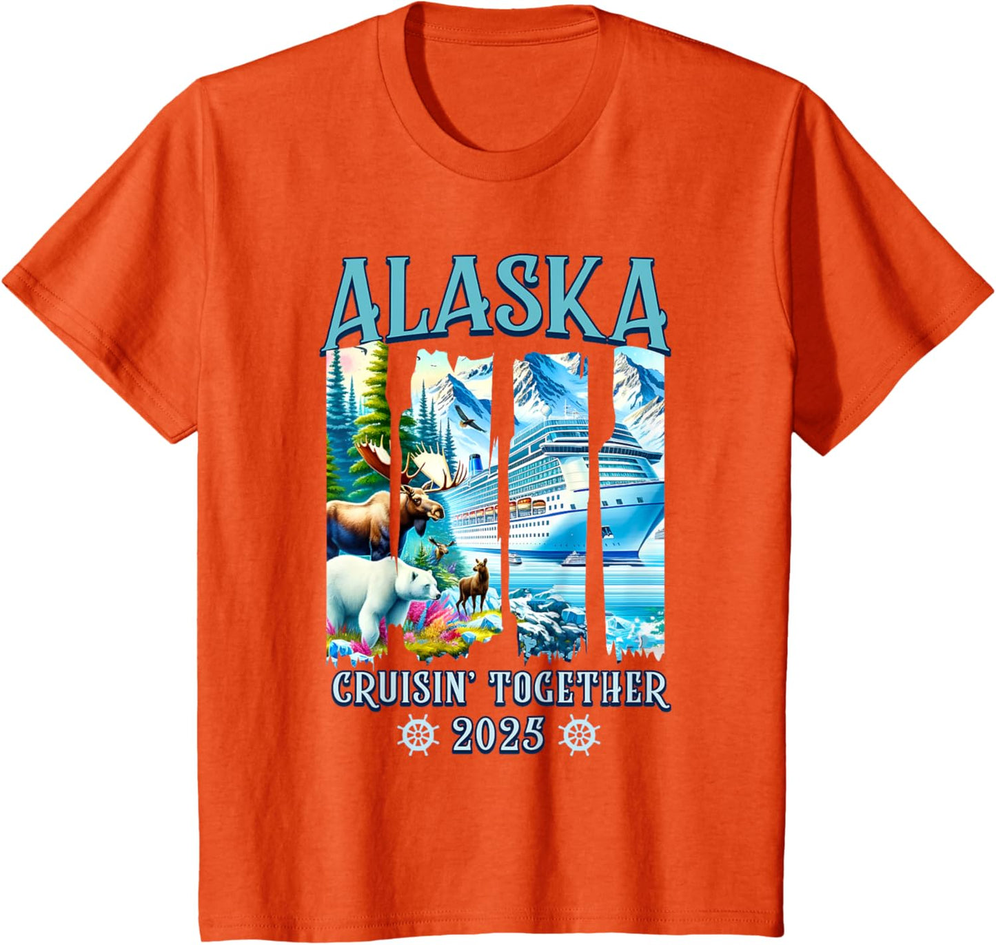 Alaska Cruising Together 2025 Matching Family Friends Group