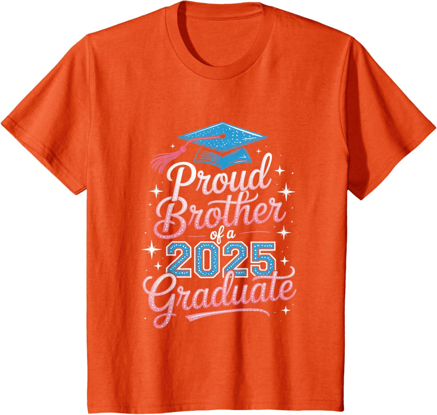 2025 Graduation Proud Brother Supportive Family Art