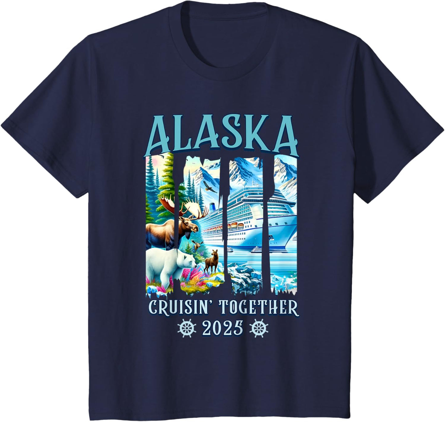 Alaska Cruising Together 2025 Matching Family Friends Group