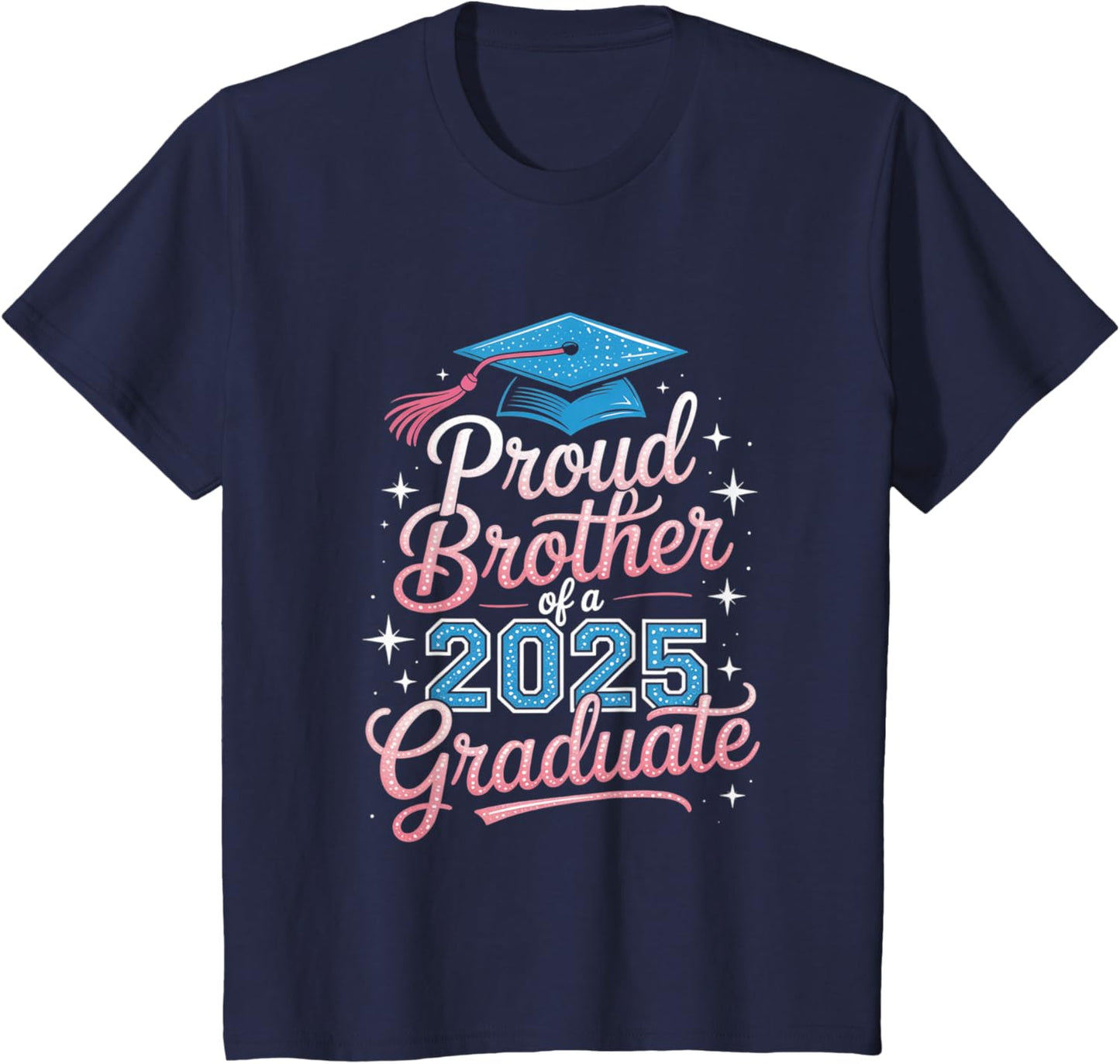 2025 Graduation Proud Brother Supportive Family Art