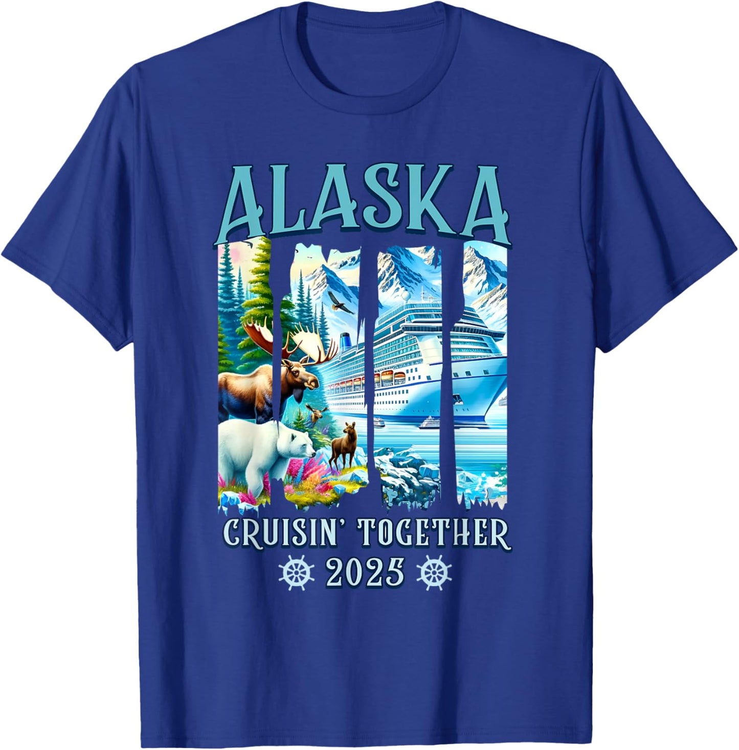 Alaska Cruising Together 2025 Matching Family Friends Group