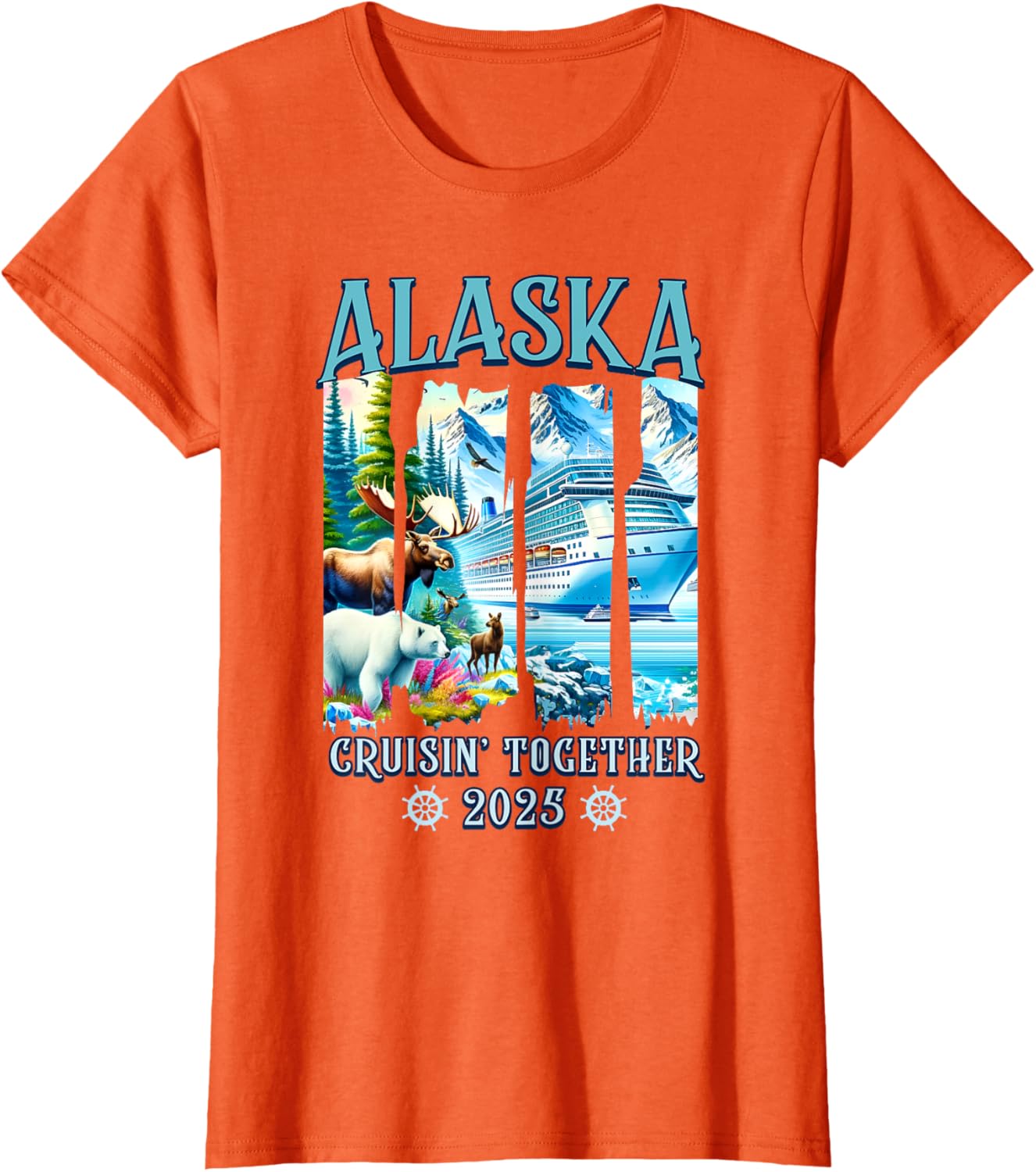 Alaska Cruising Together 2025 Matching Family Friends Group