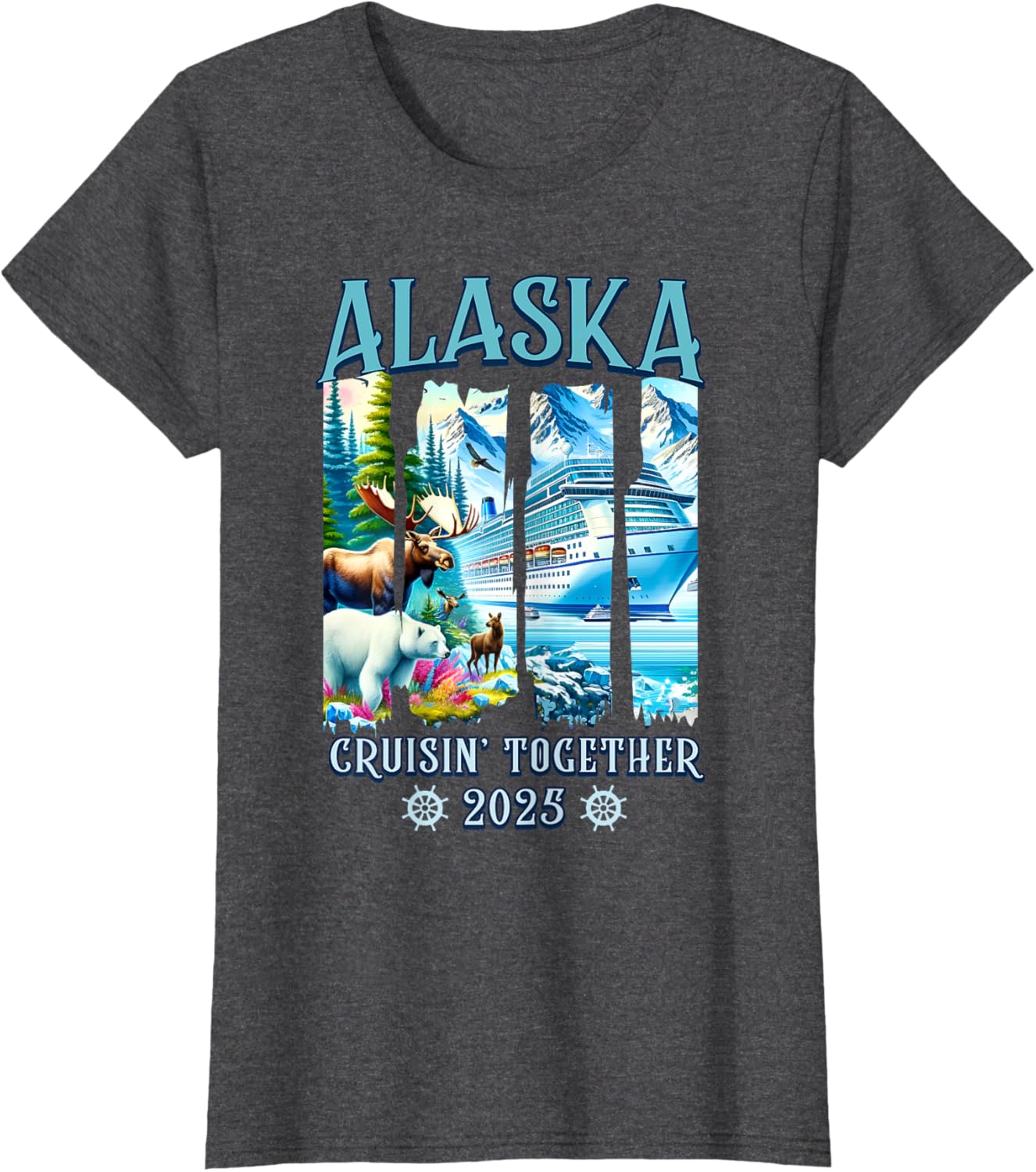 Alaska Cruising Together 2025 Matching Family Friends Group