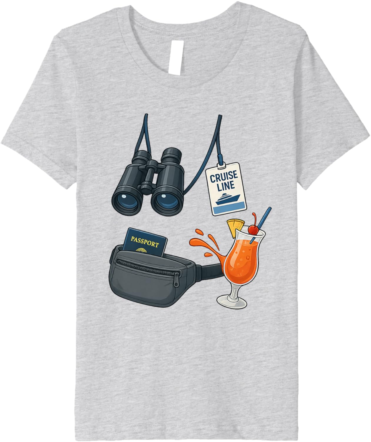 Funny Cruise Vacation Tourist, Spirit Wear Premium
