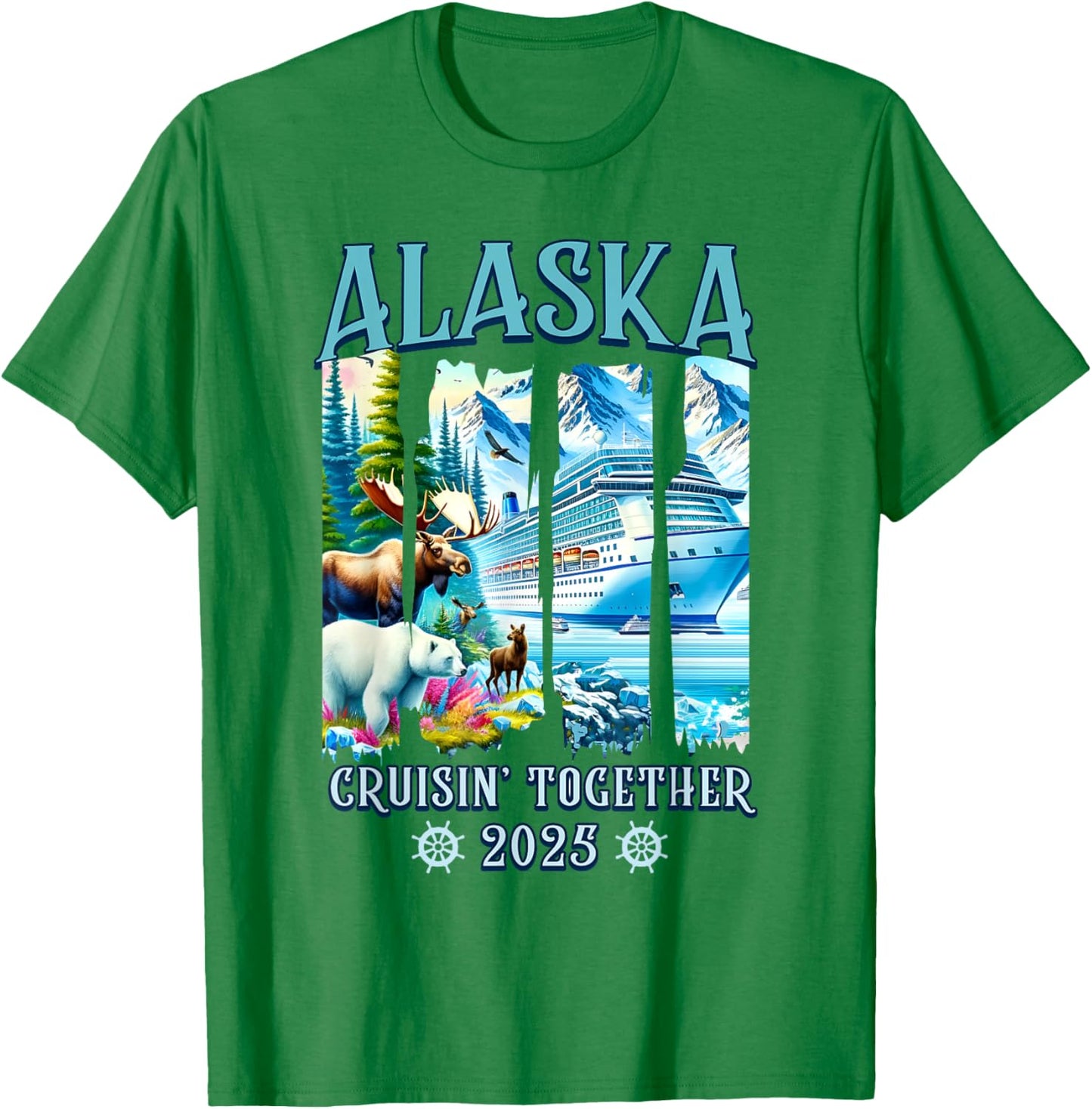 Alaska Cruising Together 2025 Matching Family Friends Group