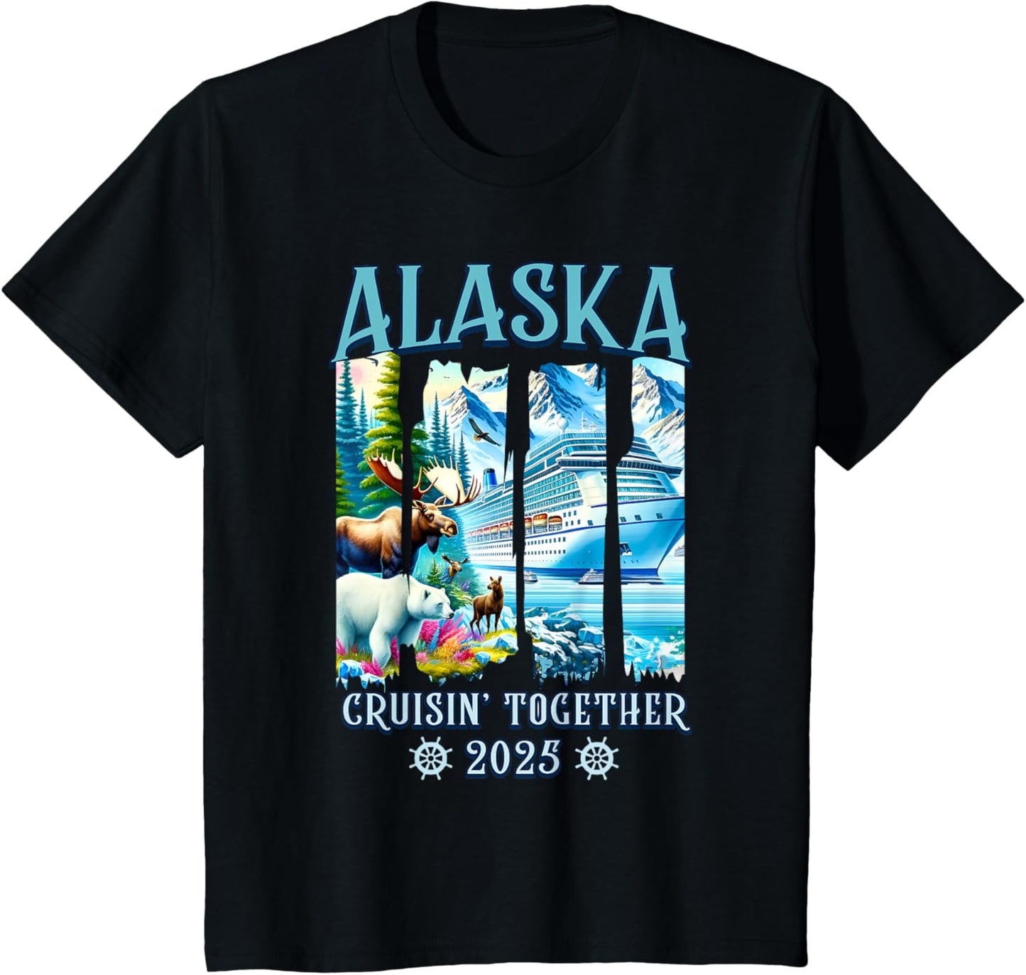 Alaska Cruising Together 2025 Matching Family Friends Group