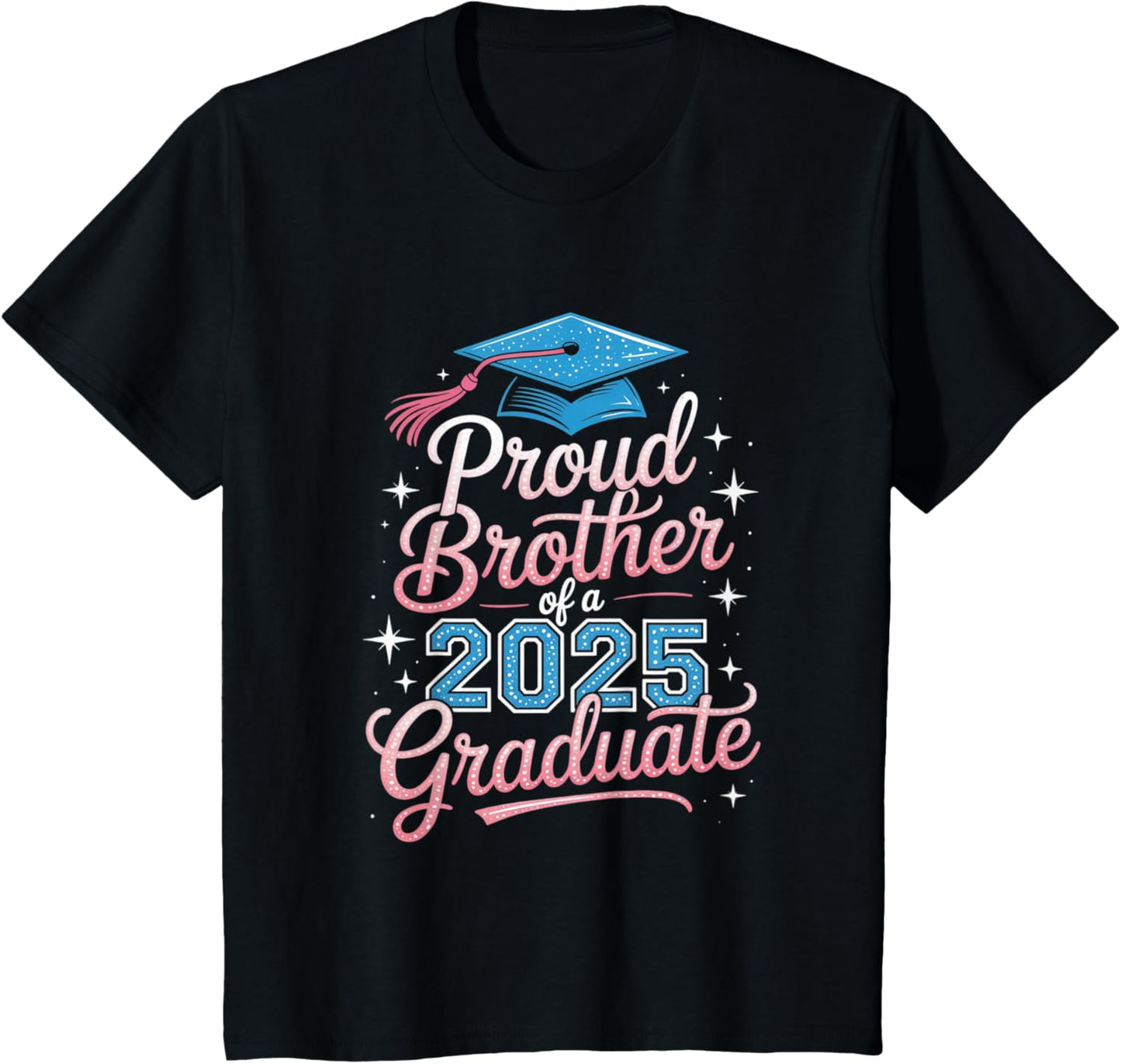 2025 Graduation Proud Brother Supportive Family Art