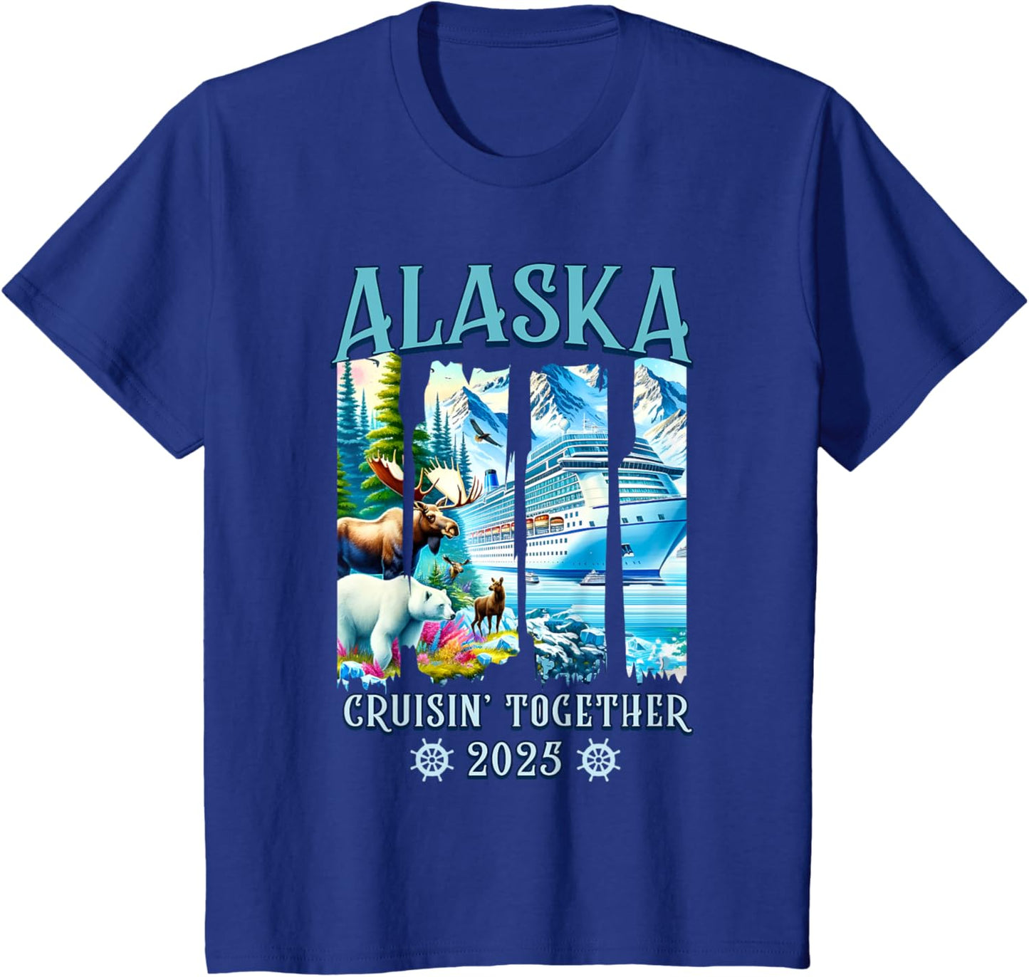 Alaska Cruising Together 2025 Matching Family Friends Group