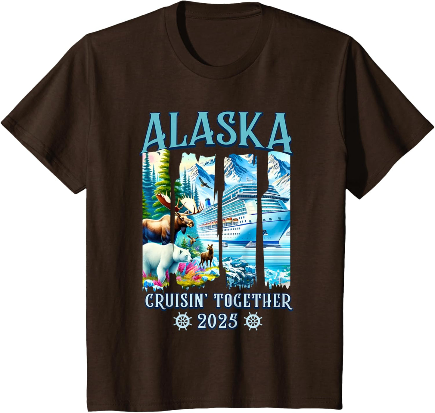 Alaska Cruising Together 2025 Matching Family Friends Group