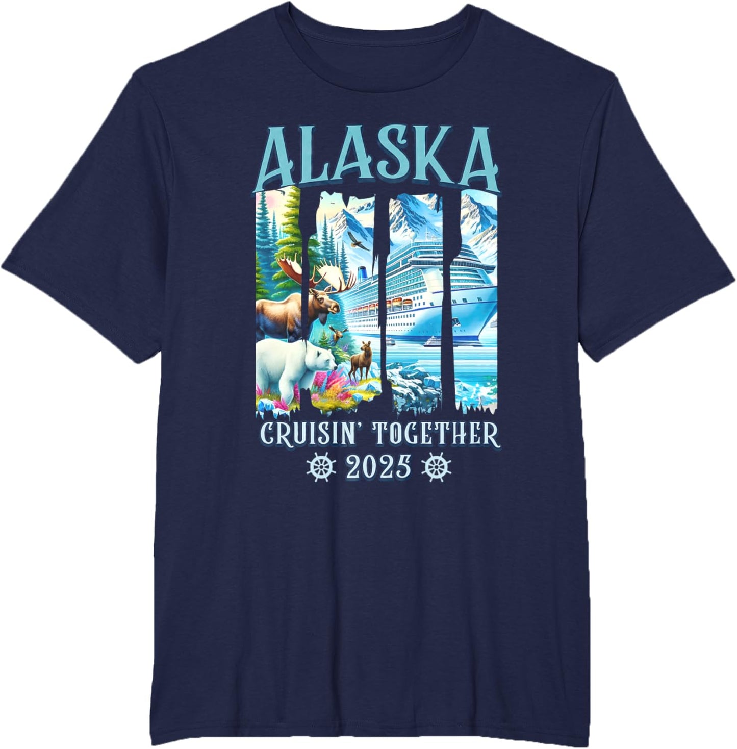 Alaska Cruising Together 2025 Matching Family Friends Group