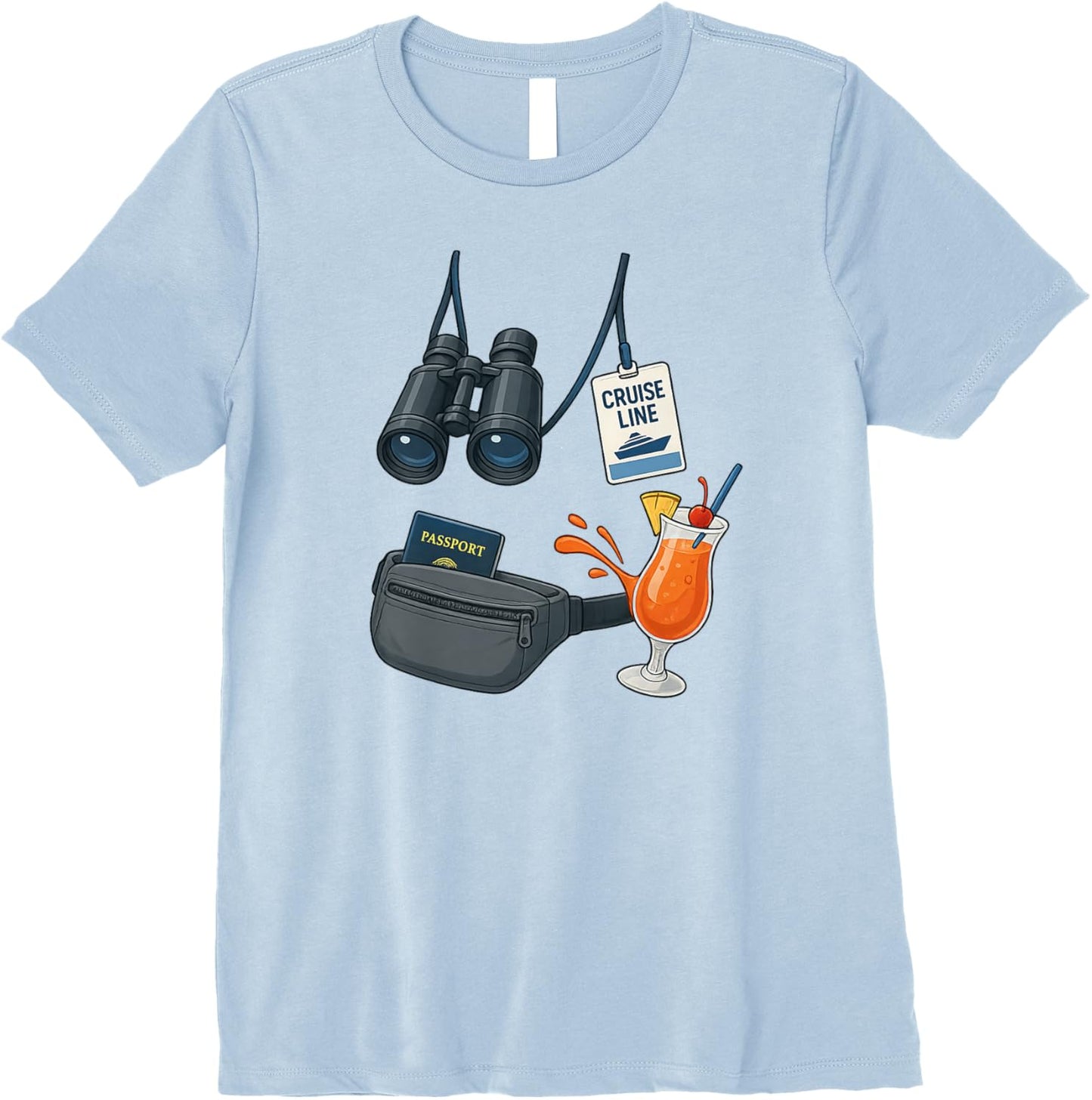 Funny Cruise Vacation Tourist, Spirit Wear Premium