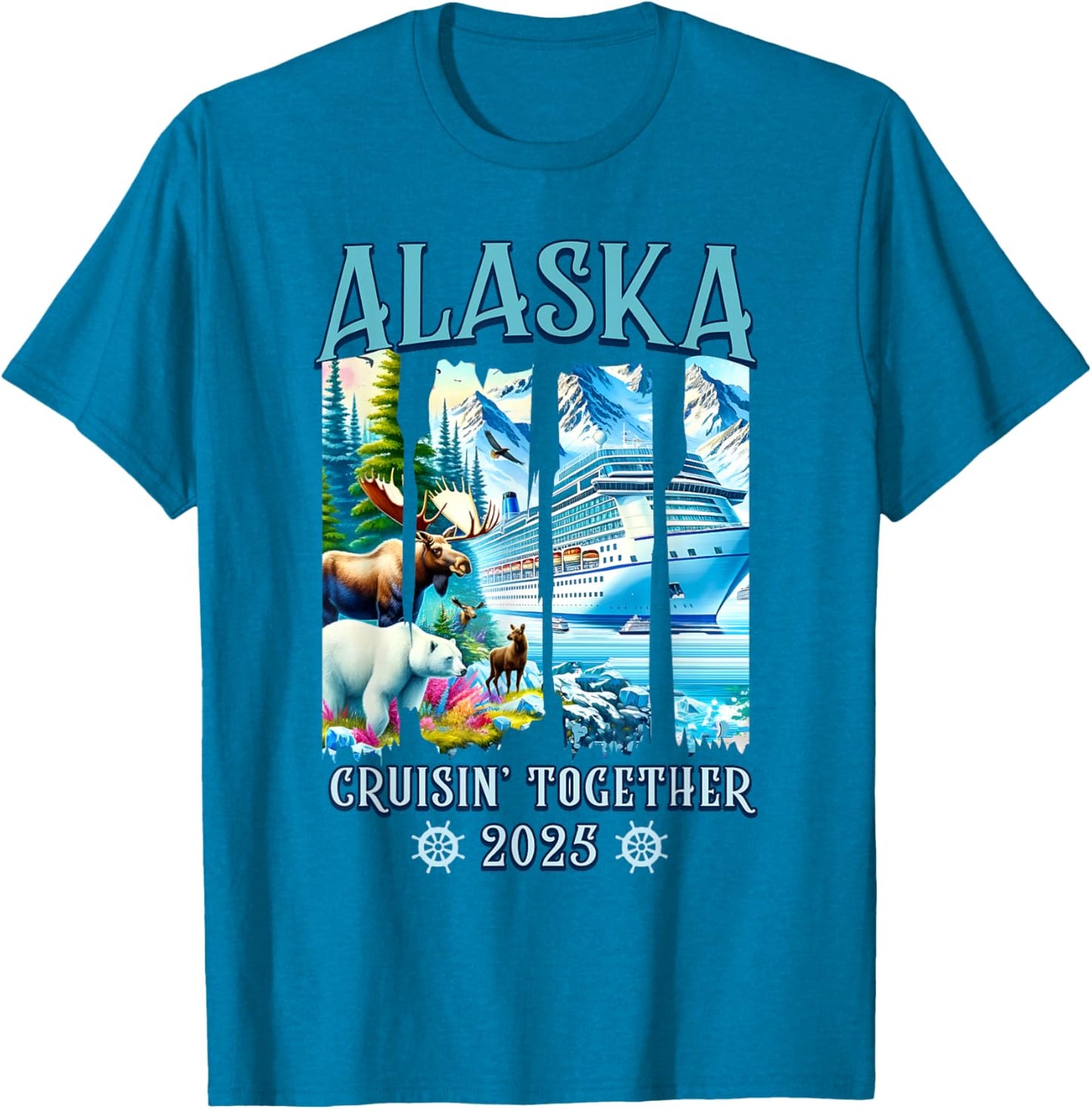 Alaska Cruising Together 2025 Matching Family Friends Group