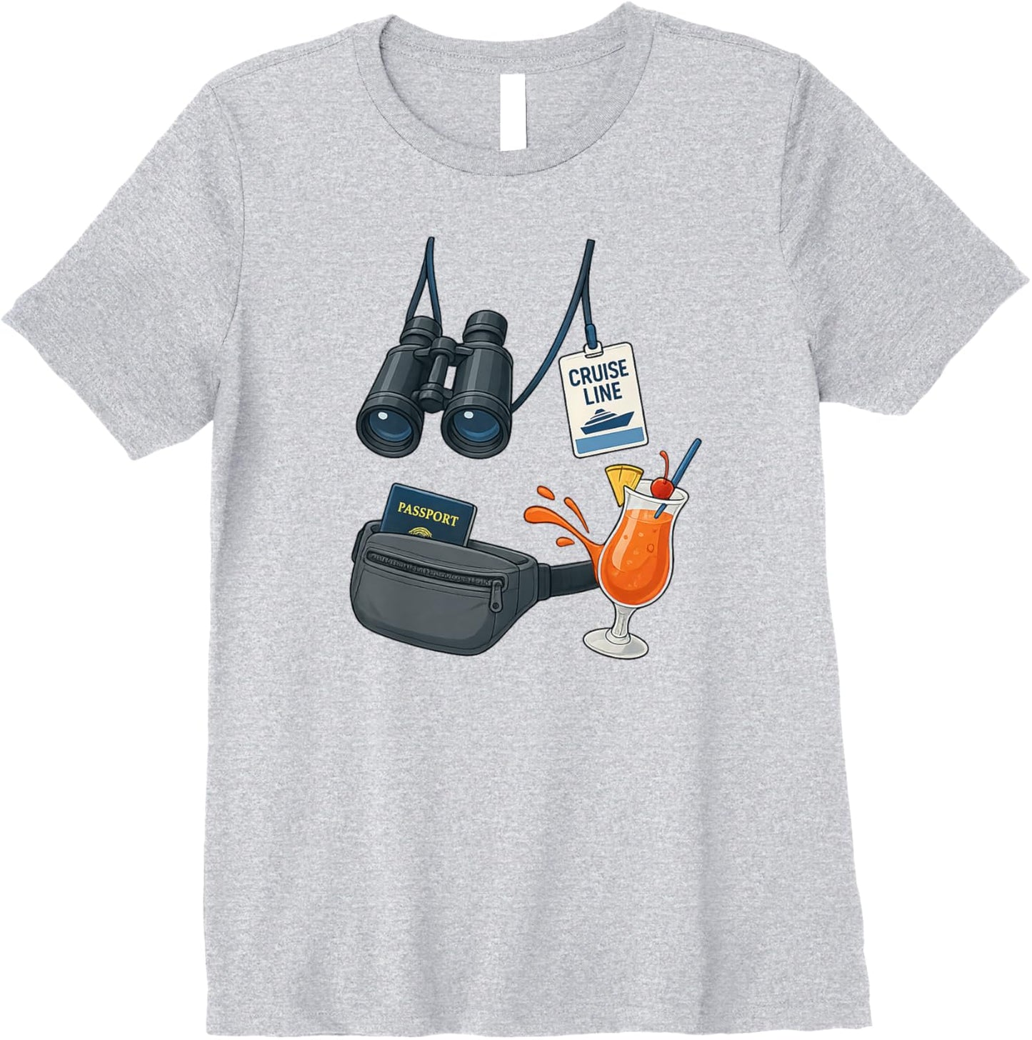 Funny Cruise Vacation Tourist, Spirit Wear Premium