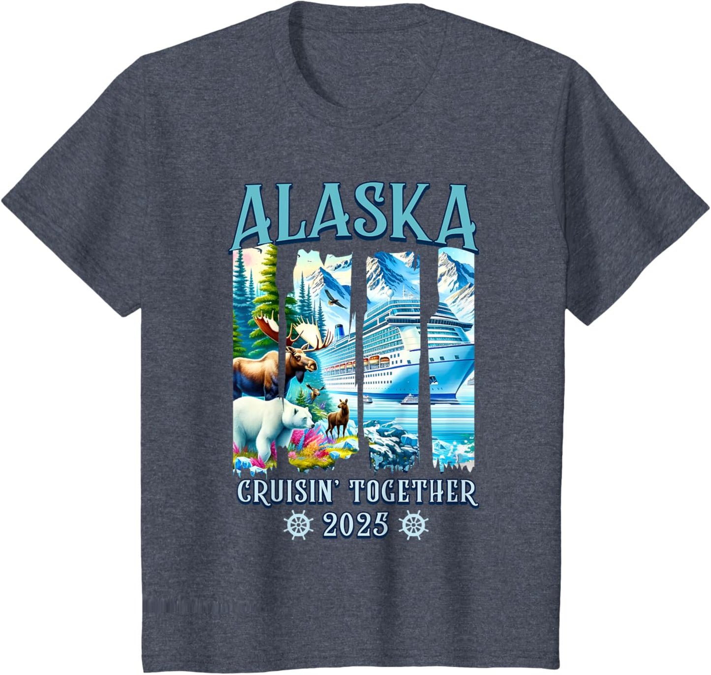 Alaska Cruising Together 2025 Matching Family Friends Group