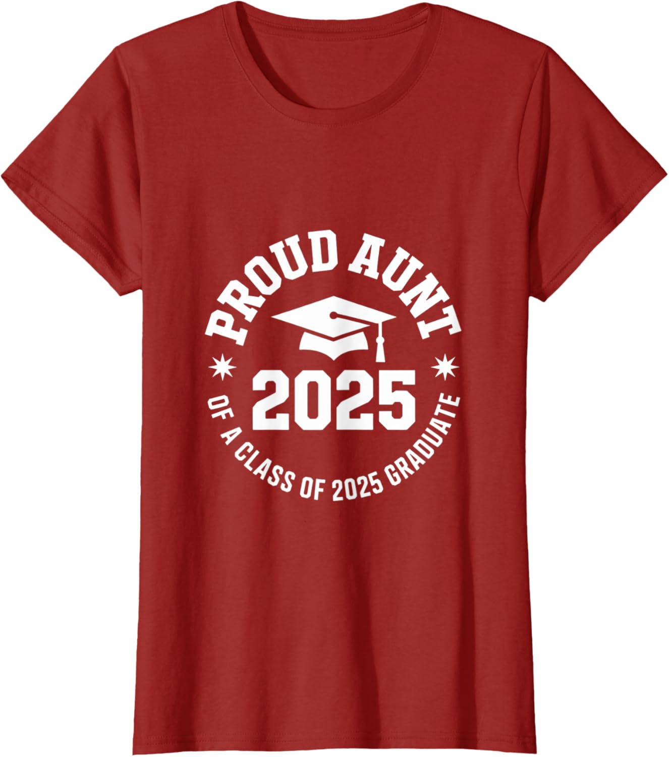 2025 Graduation Proud Aunt Family Celebration Design