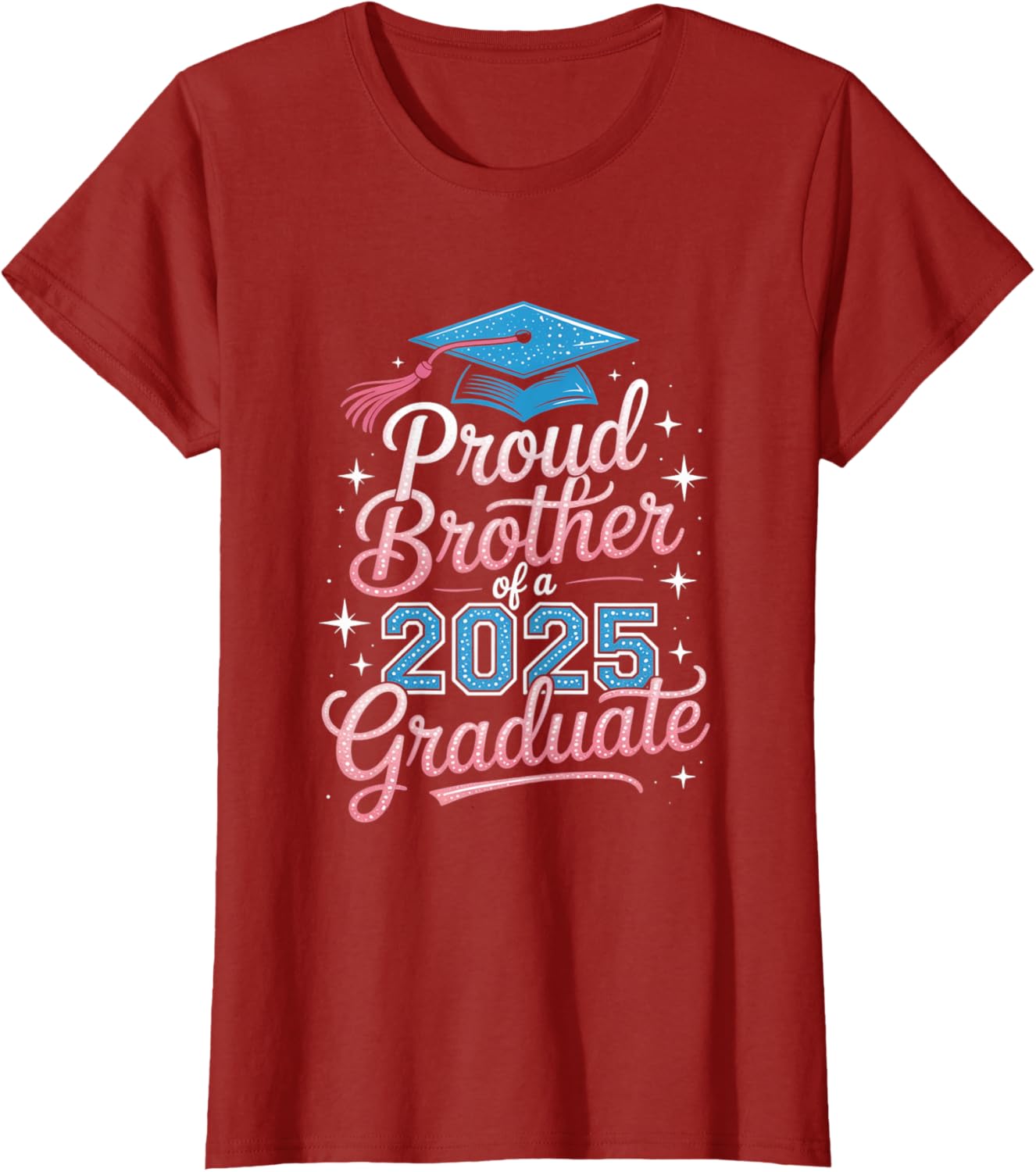 2025 Graduation Proud Brother Supportive Family Art