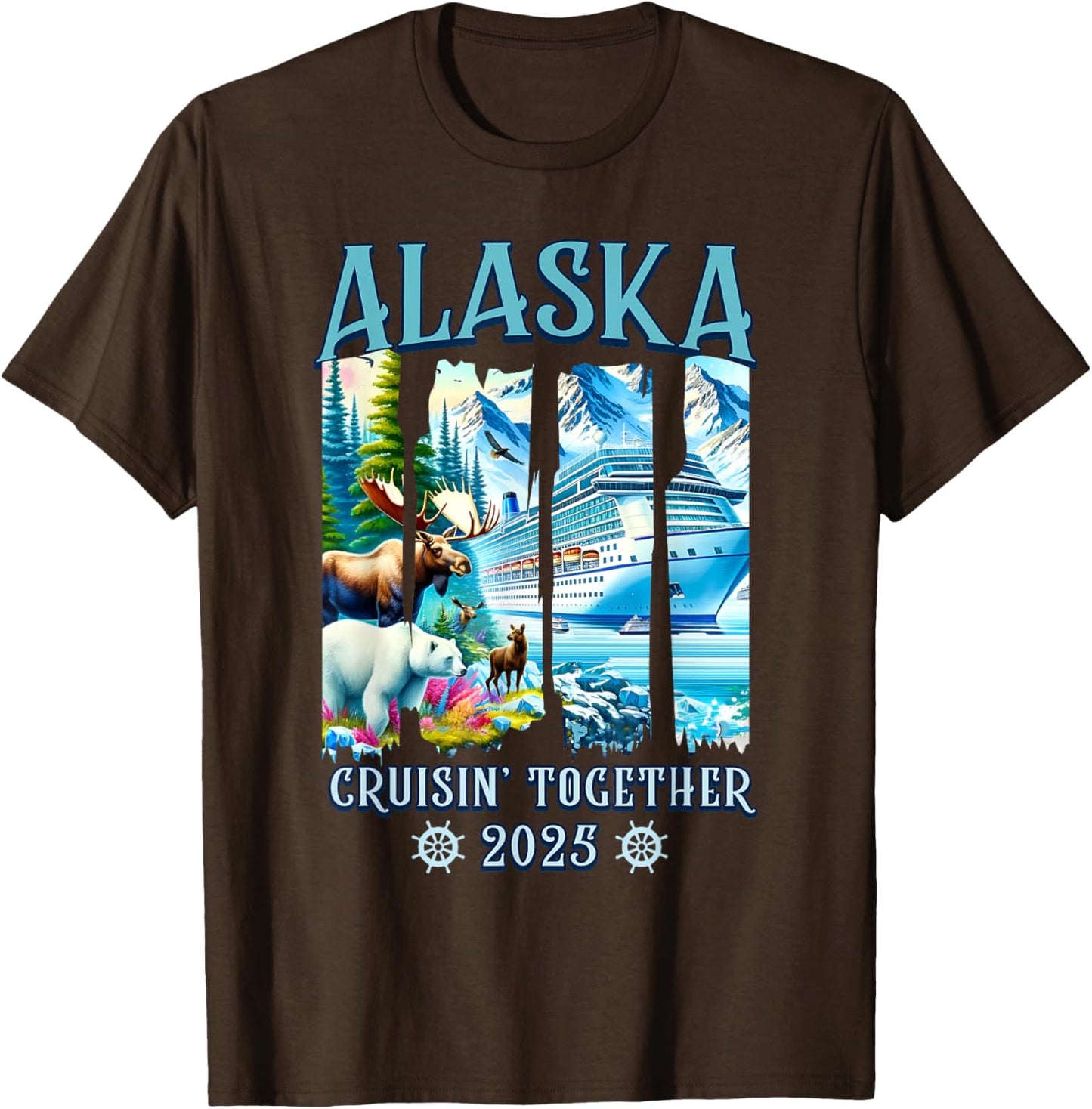Alaska Cruising Together 2025 Matching Family Friends Group