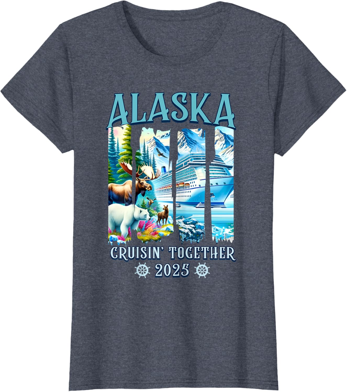 Alaska Cruising Together 2025 Matching Family Friends Group