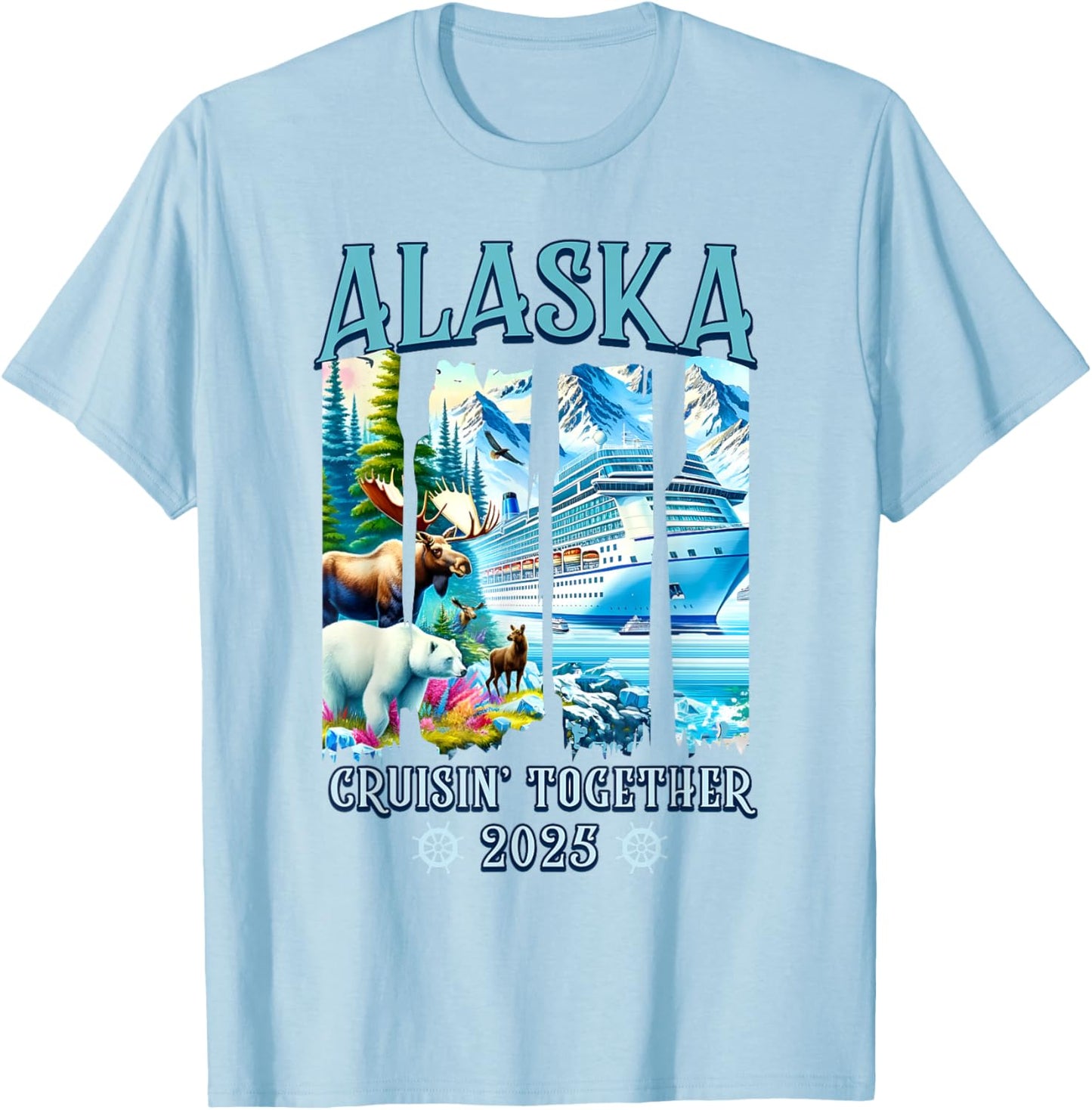 Alaska Cruising Together 2025 Matching Family Friends Group
