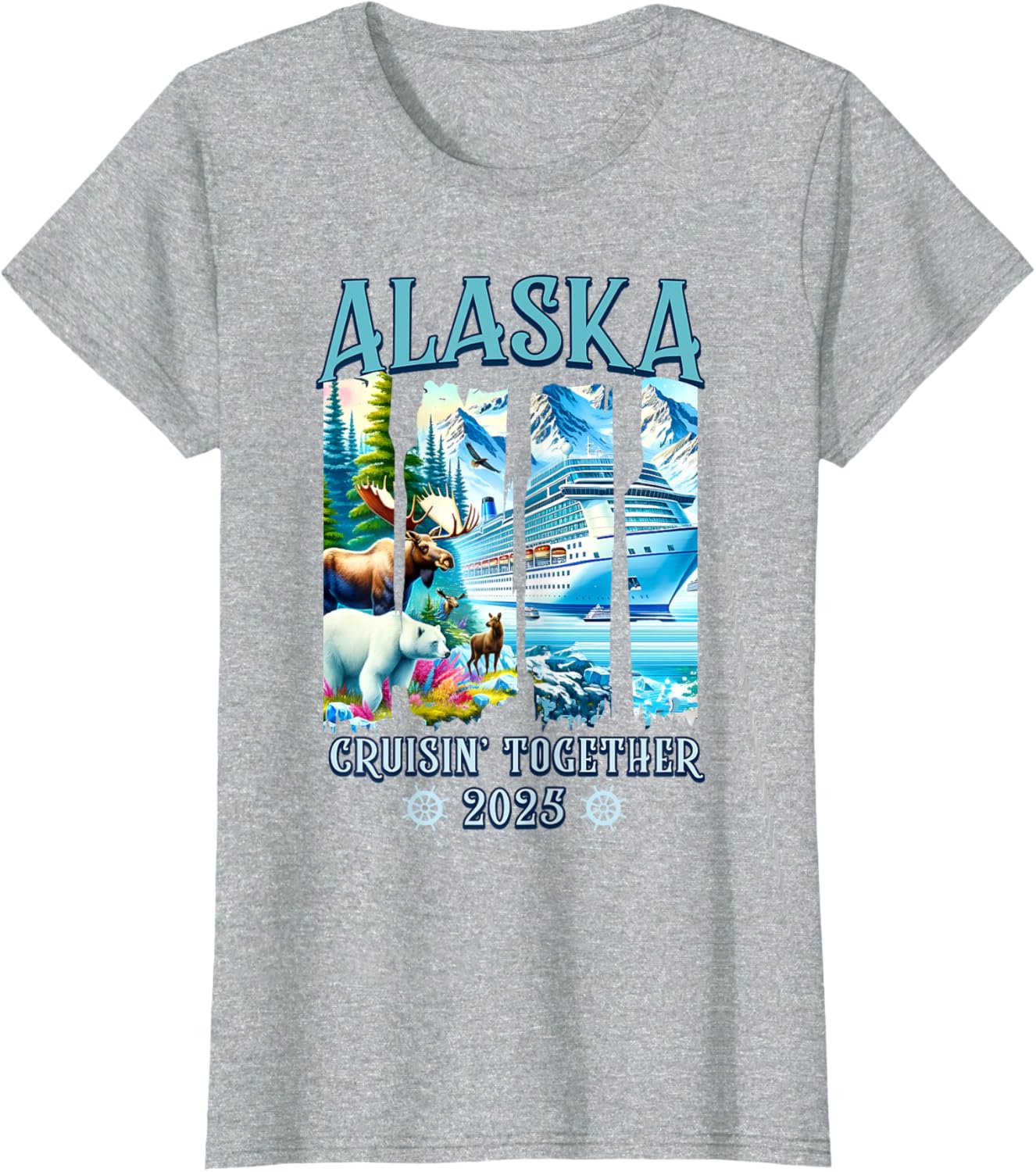 Alaska Cruising Together 2025 Matching Family Friends Group