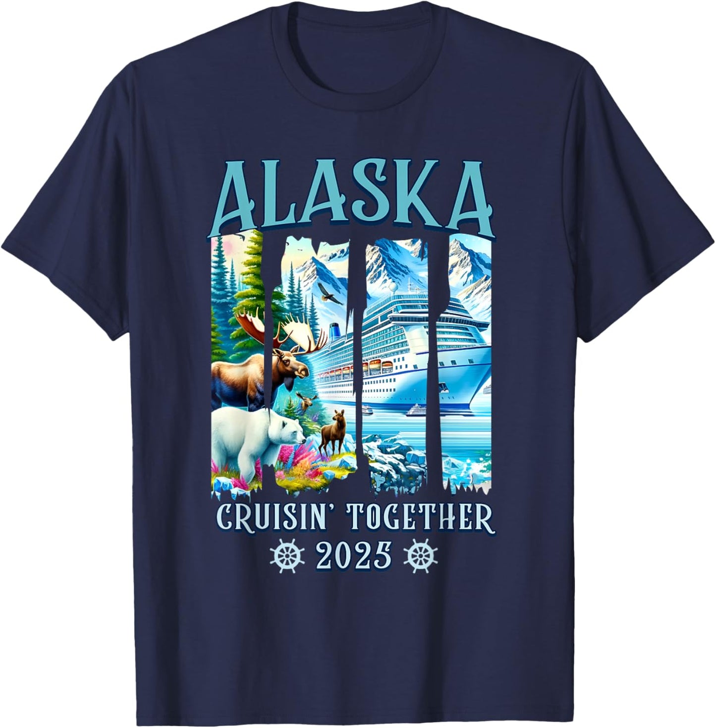 Alaska Cruising Together 2025 Matching Family Friends Group