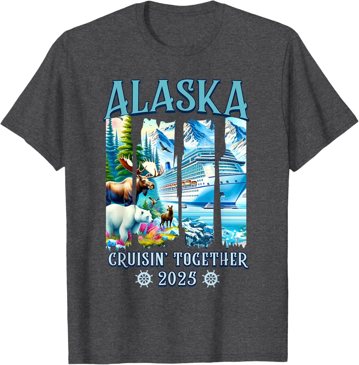 Alaska Cruising Together 2025 Matching Family Friends Group