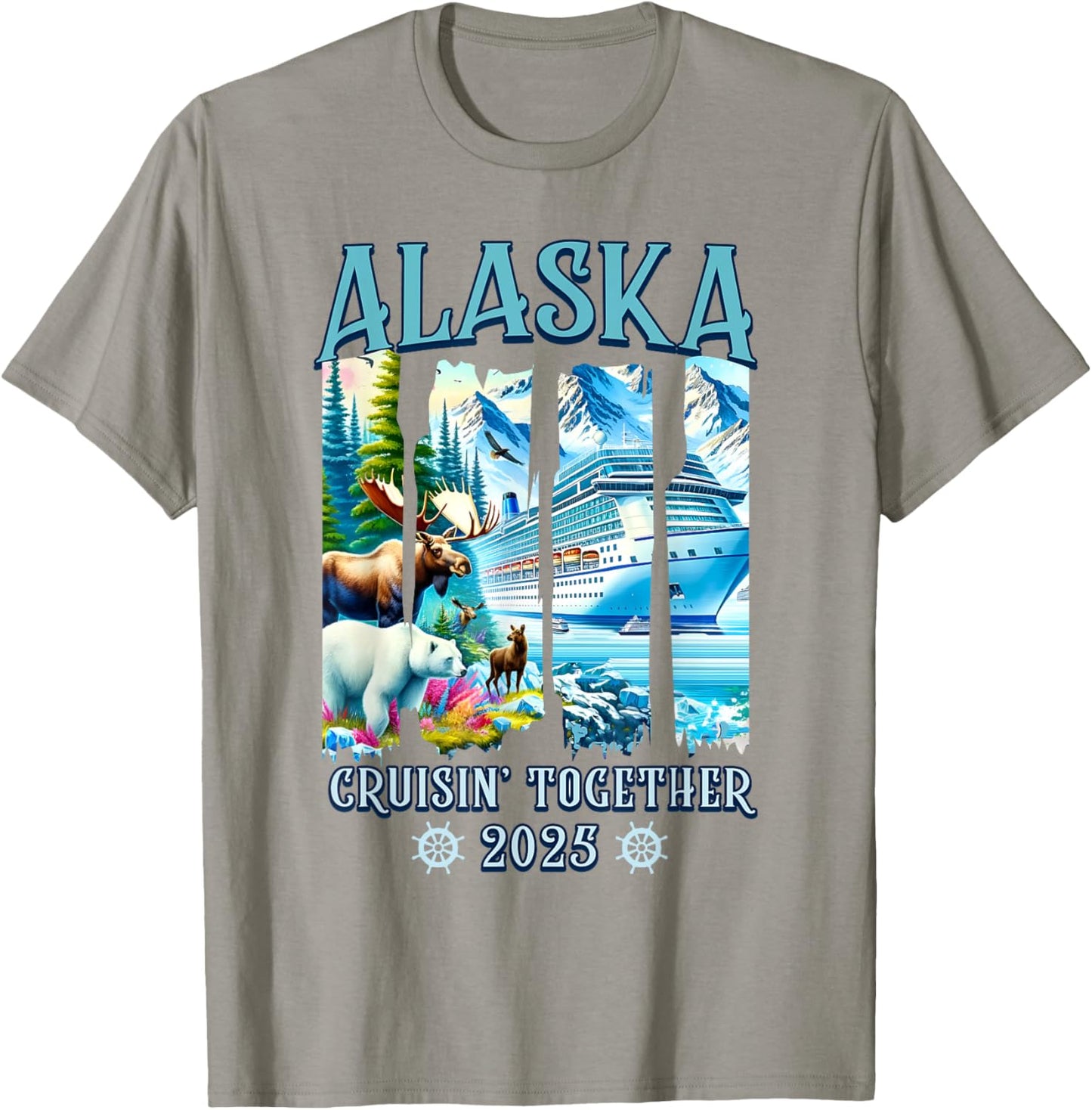 Alaska Cruising Together 2025 Matching Family Friends Group