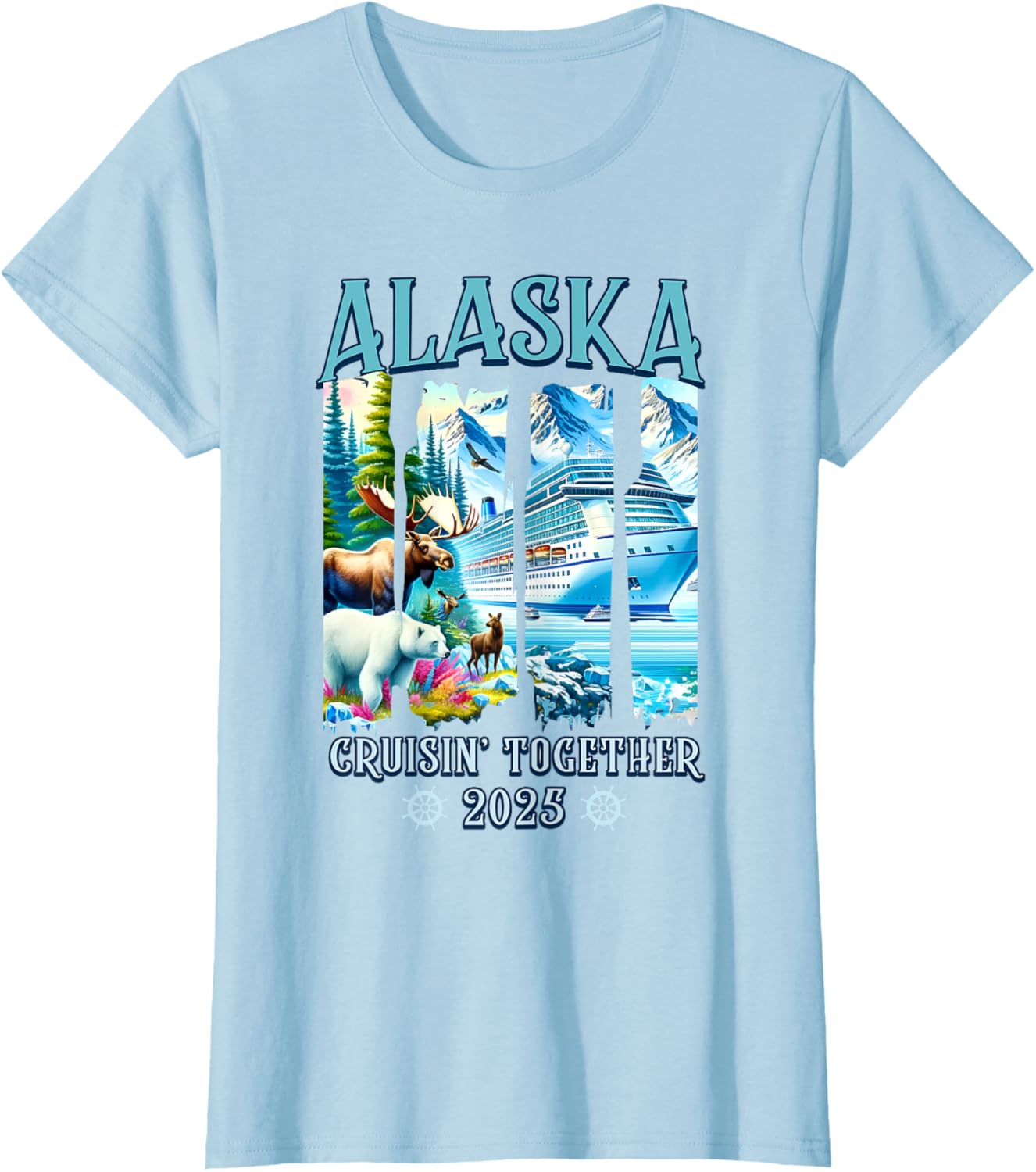 Alaska Cruising Together 2025 Matching Family Friends Group