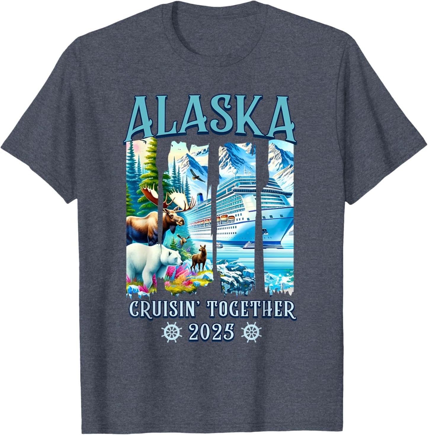 Alaska Cruising Together 2025 Matching Family Friends Group