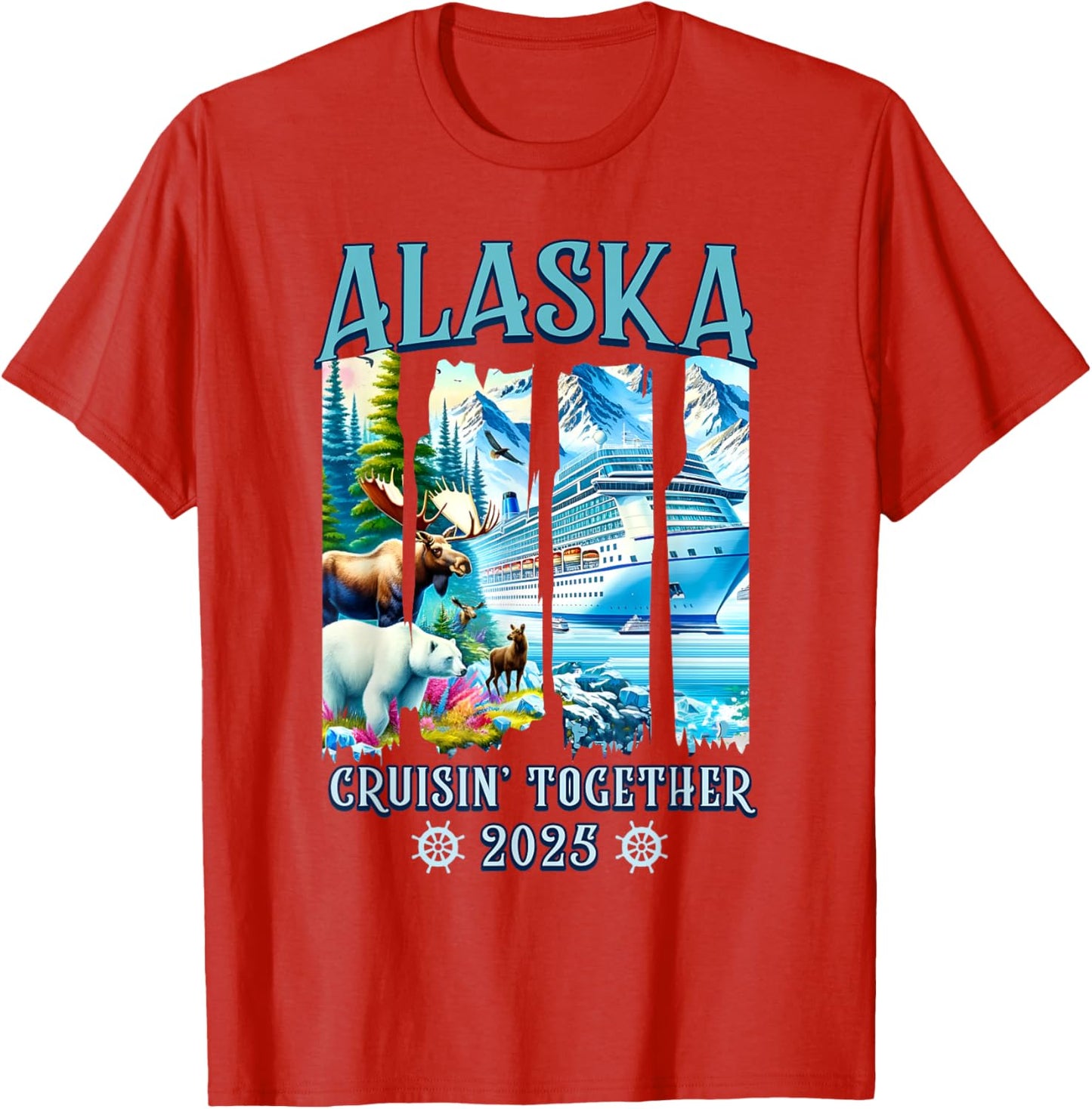 Alaska Cruising Together 2025 Matching Family Friends Group