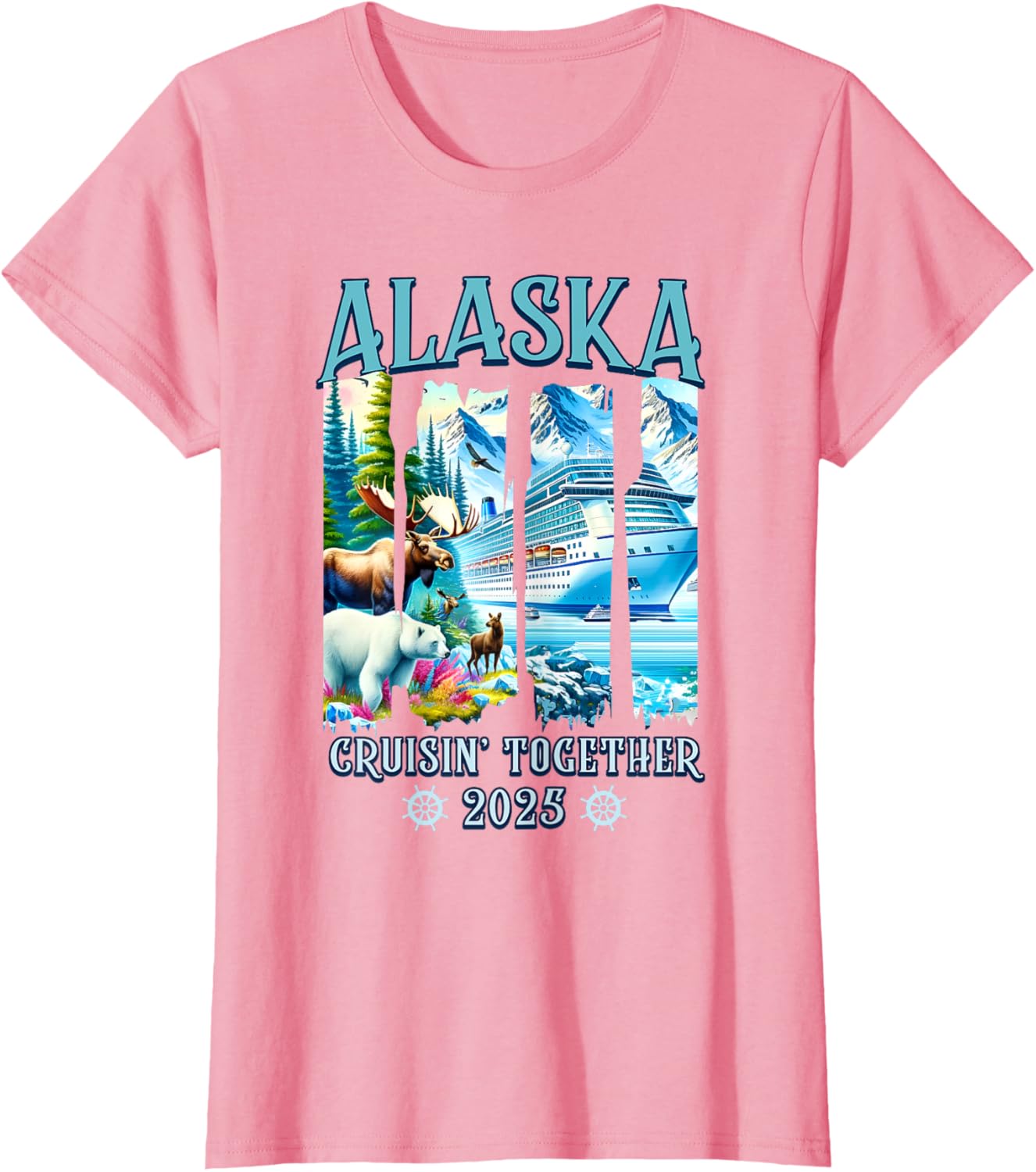 Alaska Cruising Together 2025 Matching Family Friends Group