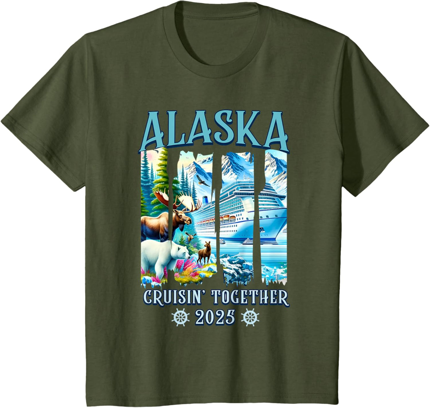 Alaska Cruising Together 2025 Matching Family Friends Group