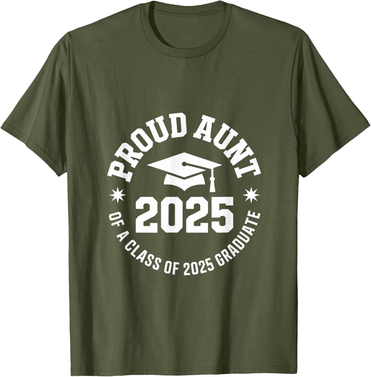 2025 Graduation Proud Aunt Family Celebration Design