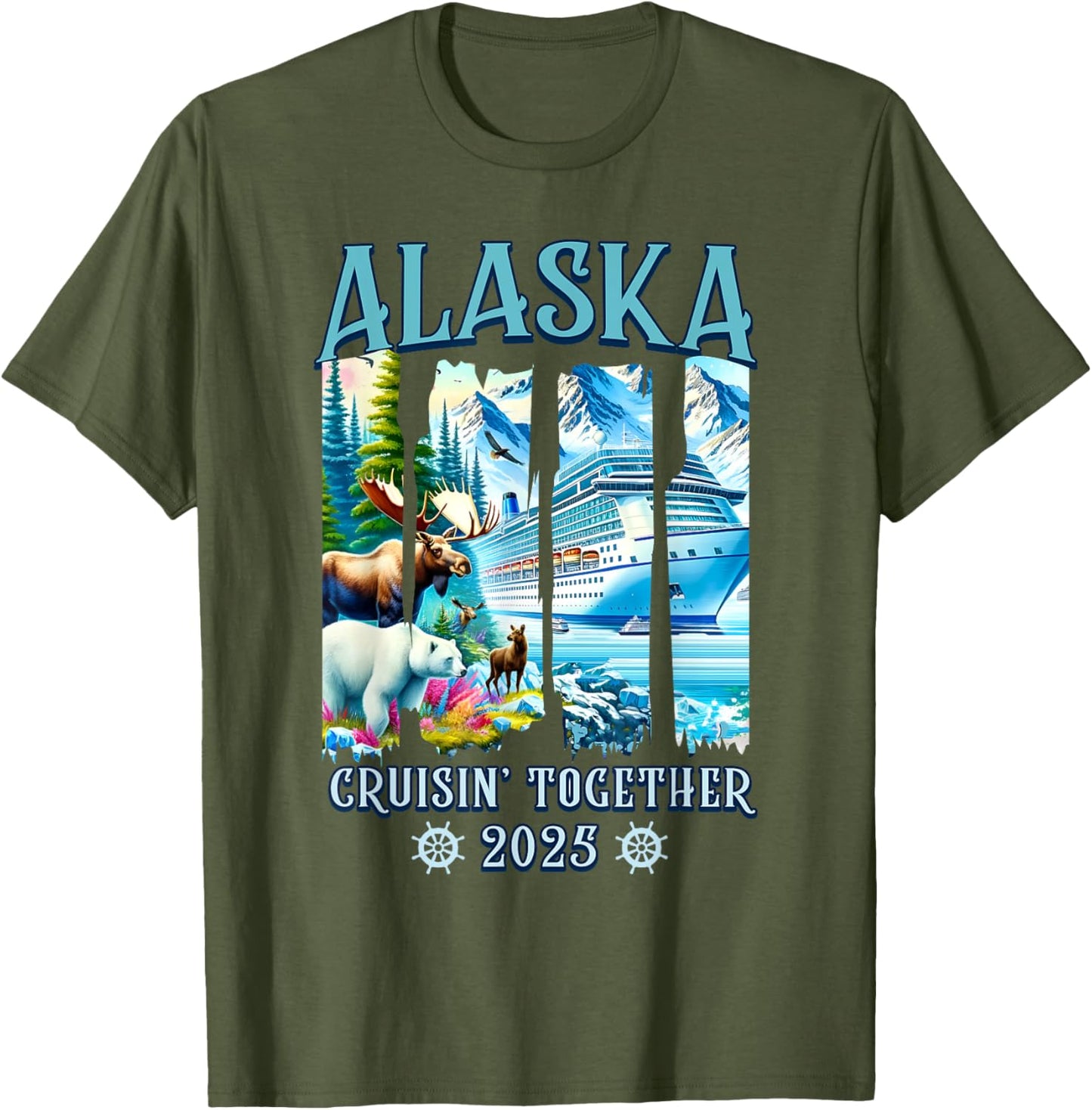 Alaska Cruising Together 2025 Matching Family Friends Group