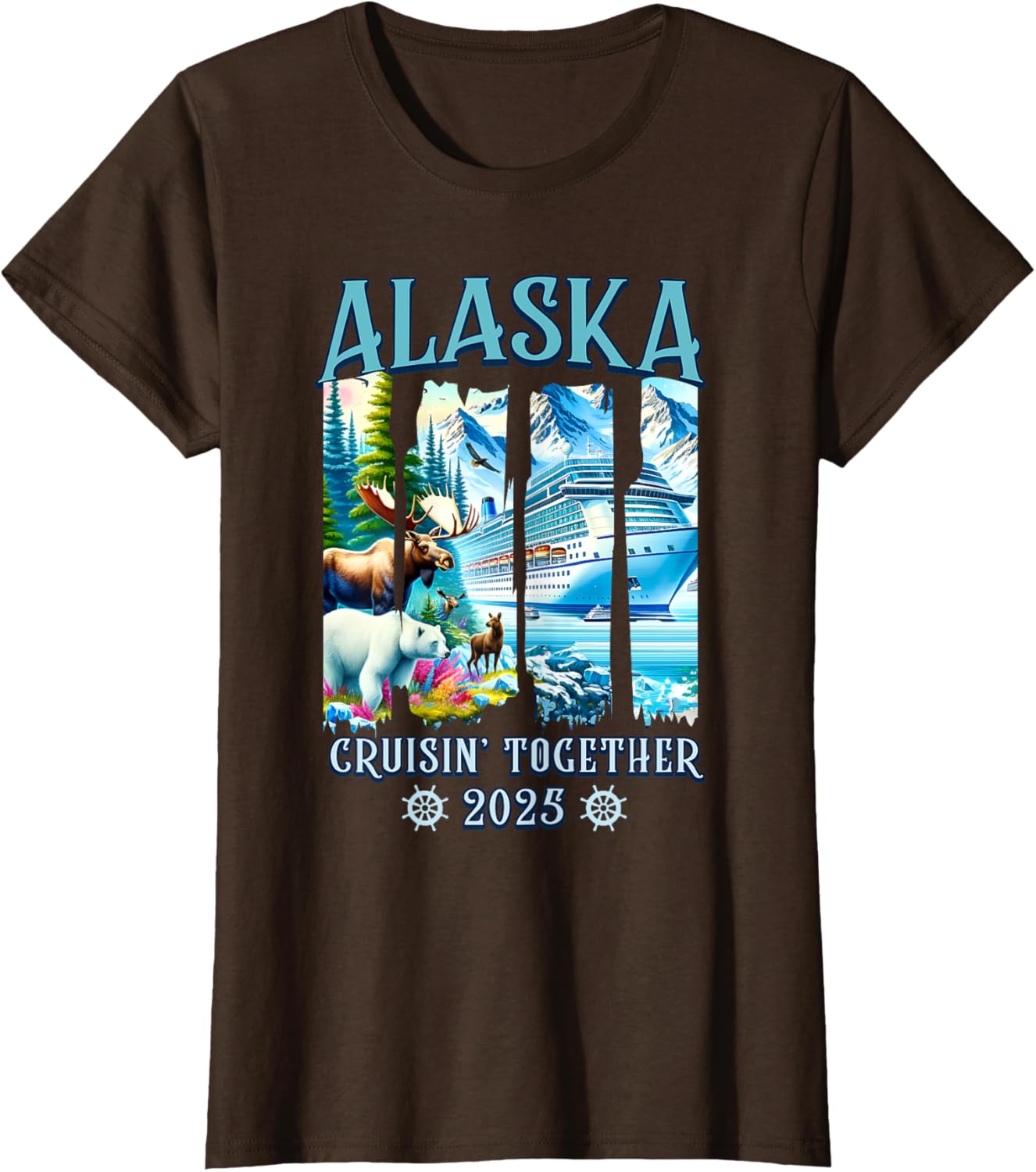 Alaska Cruising Together 2025 Matching Family Friends Group
