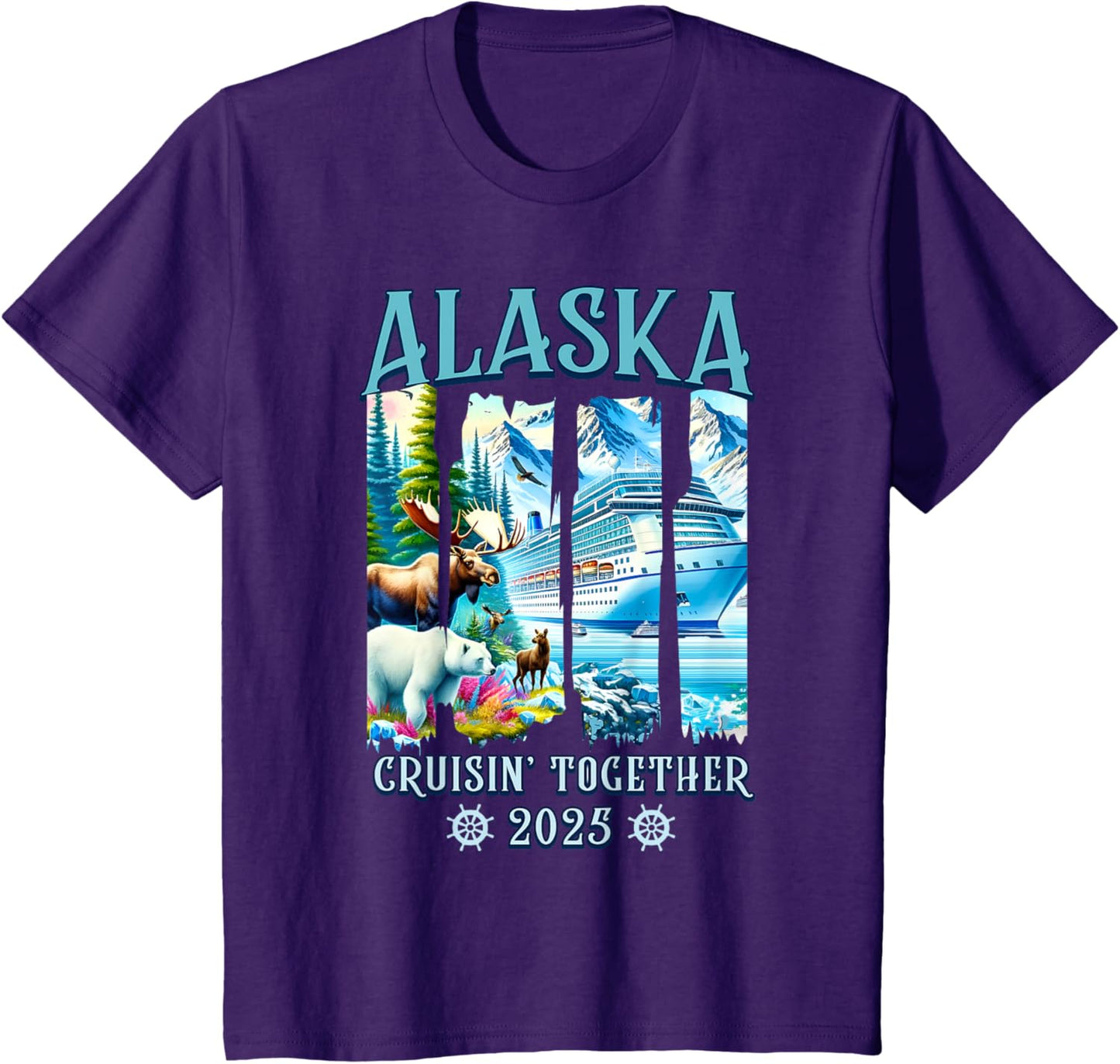 Alaska Cruising Together 2025 Matching Family Friends Group