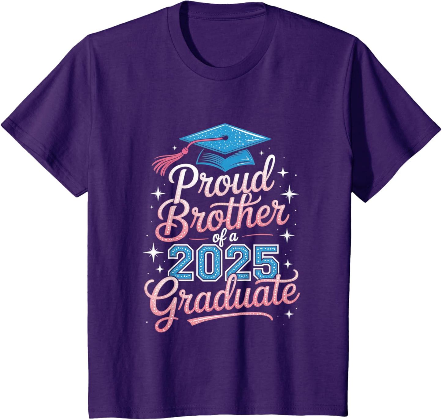 2025 Graduation Proud Brother Supportive Family Art
