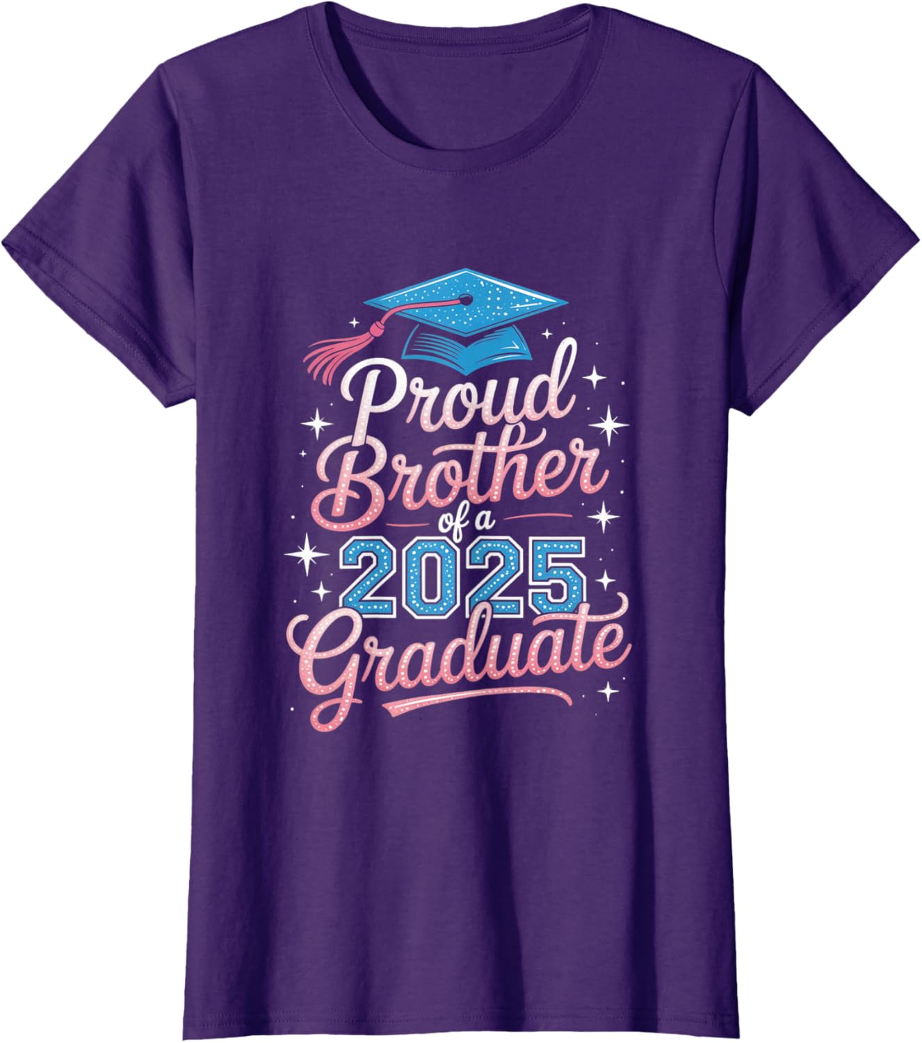 2025 Graduation Proud Brother Supportive Family Art