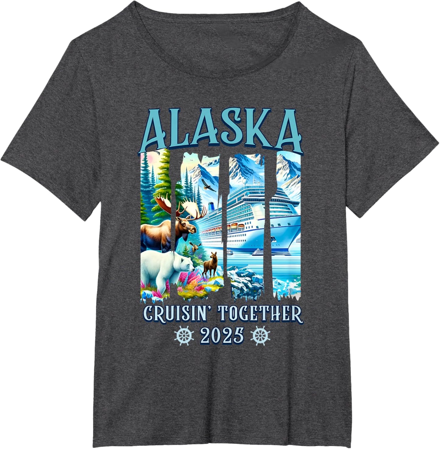 Alaska Cruising Together 2025 Matching Family Friends Group