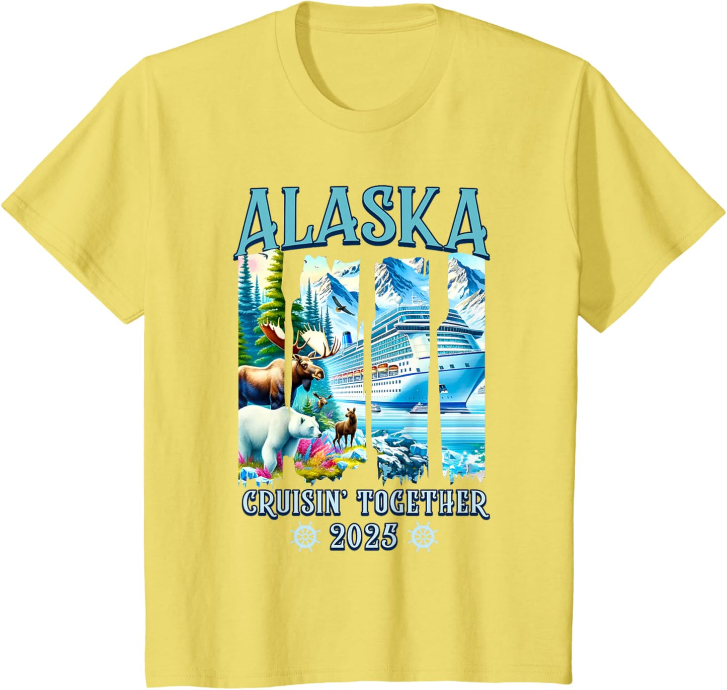 Alaska Cruising Together 2025 Matching Family Friends Group