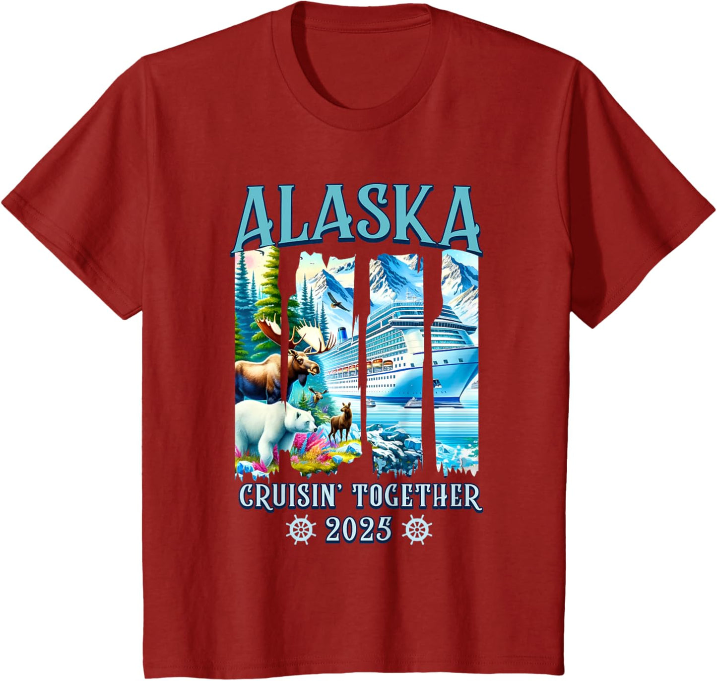Alaska Cruising Together 2025 Matching Family Friends Group