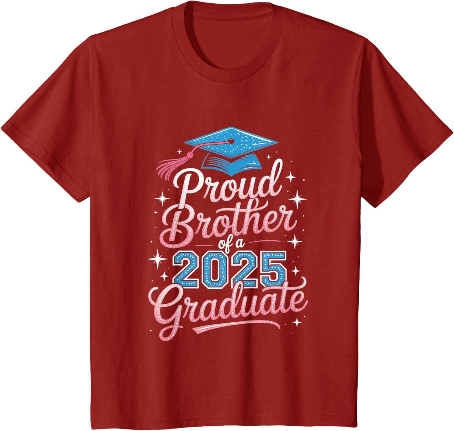 2025 Graduation Proud Brother Supportive Family Art