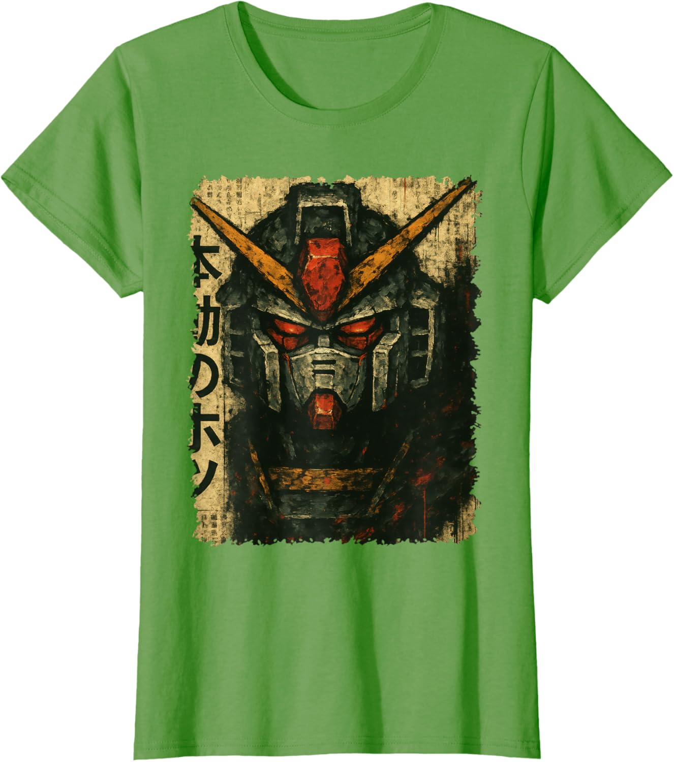 Japanese Mecha Robot Head Vintage Anime Art Men Boys Kids