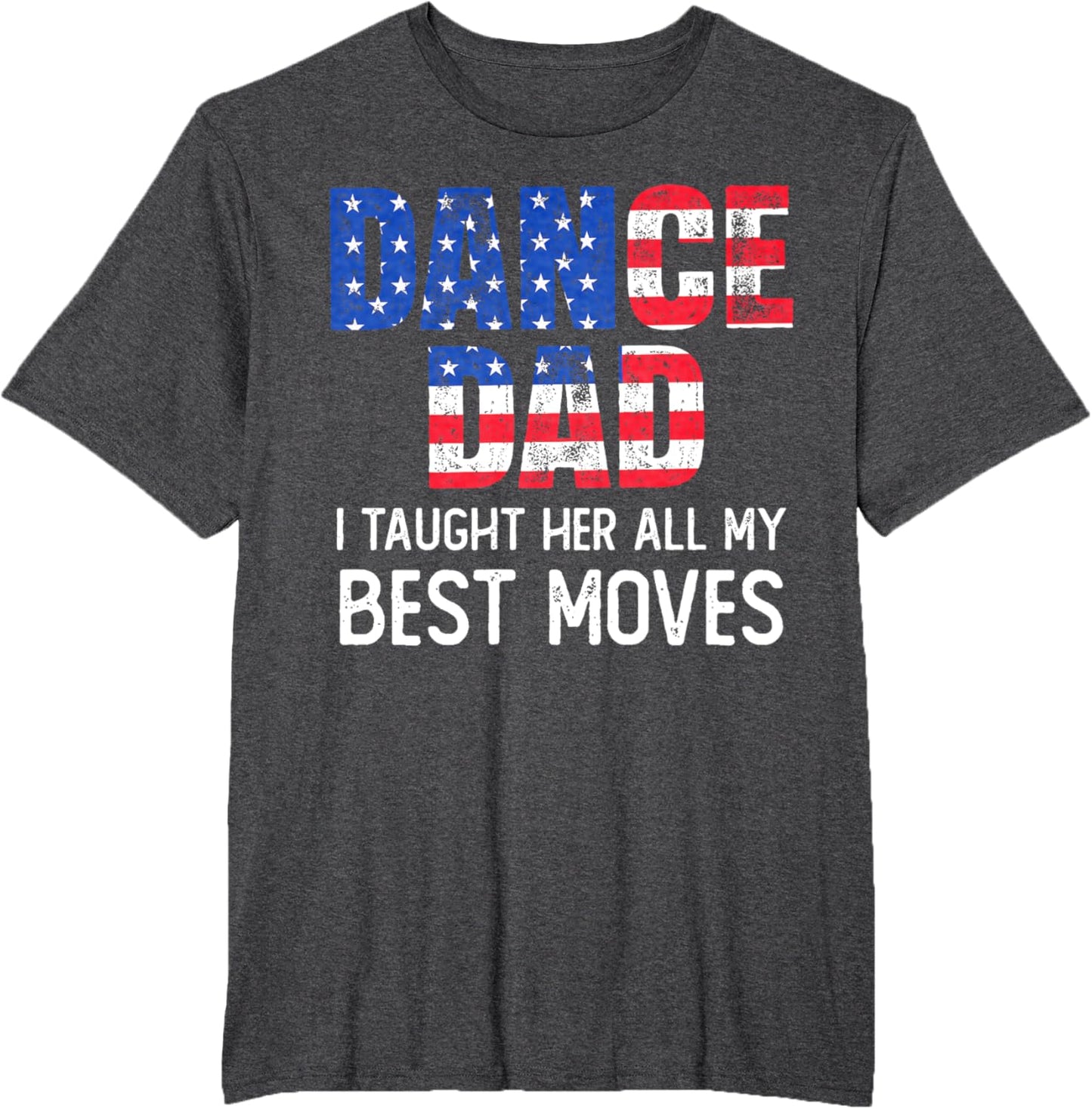 Fathers day Dad Dance Mens American Flag Dancing 4th of July