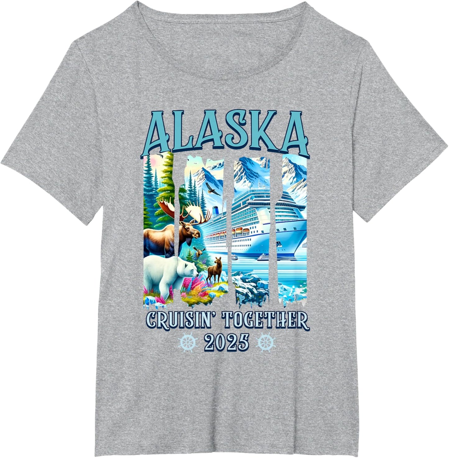 Alaska Cruising Together 2025 Matching Family Friends Group